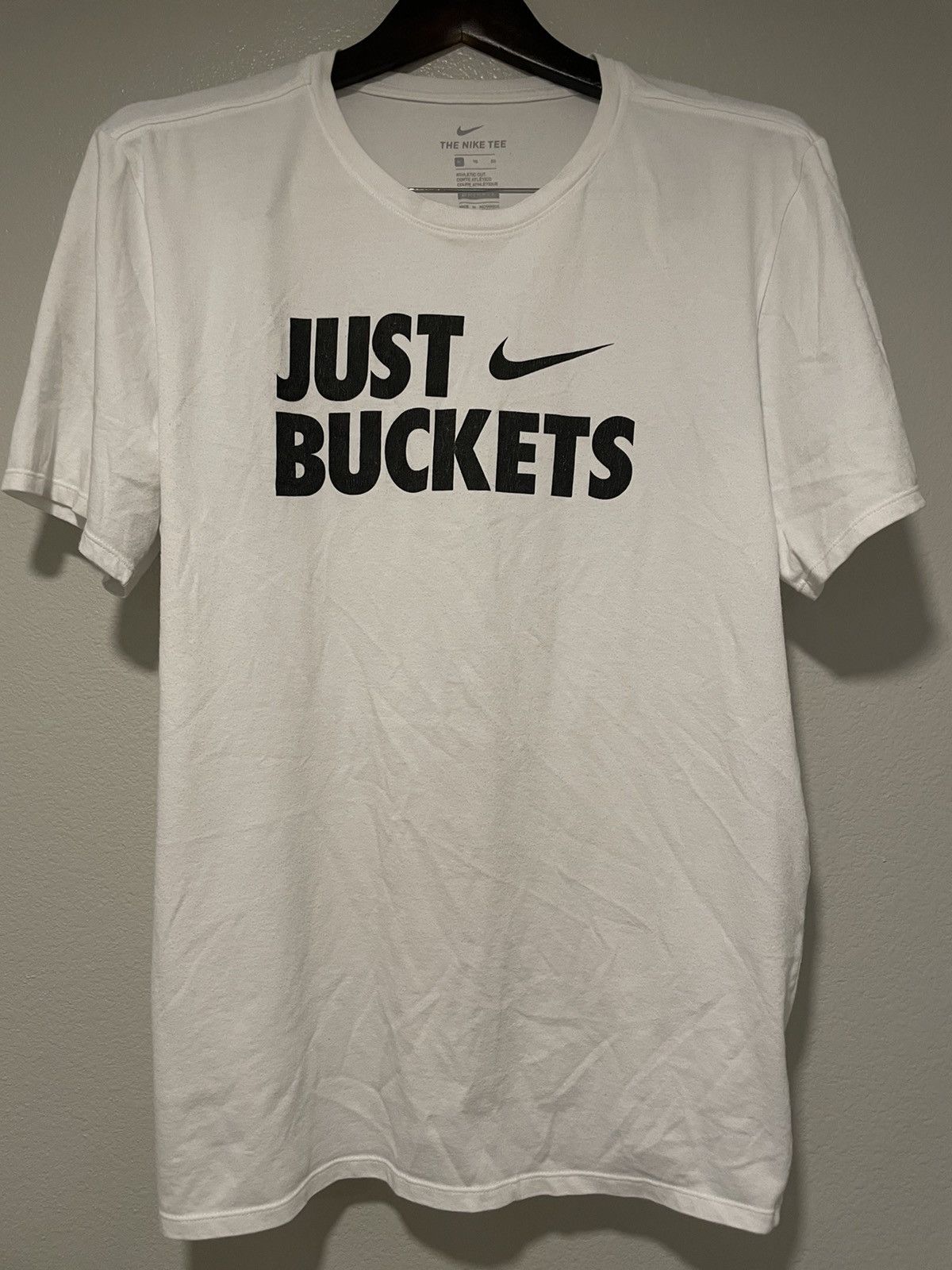 Nike Nike DriFit Just Buckets TShirt Grailed