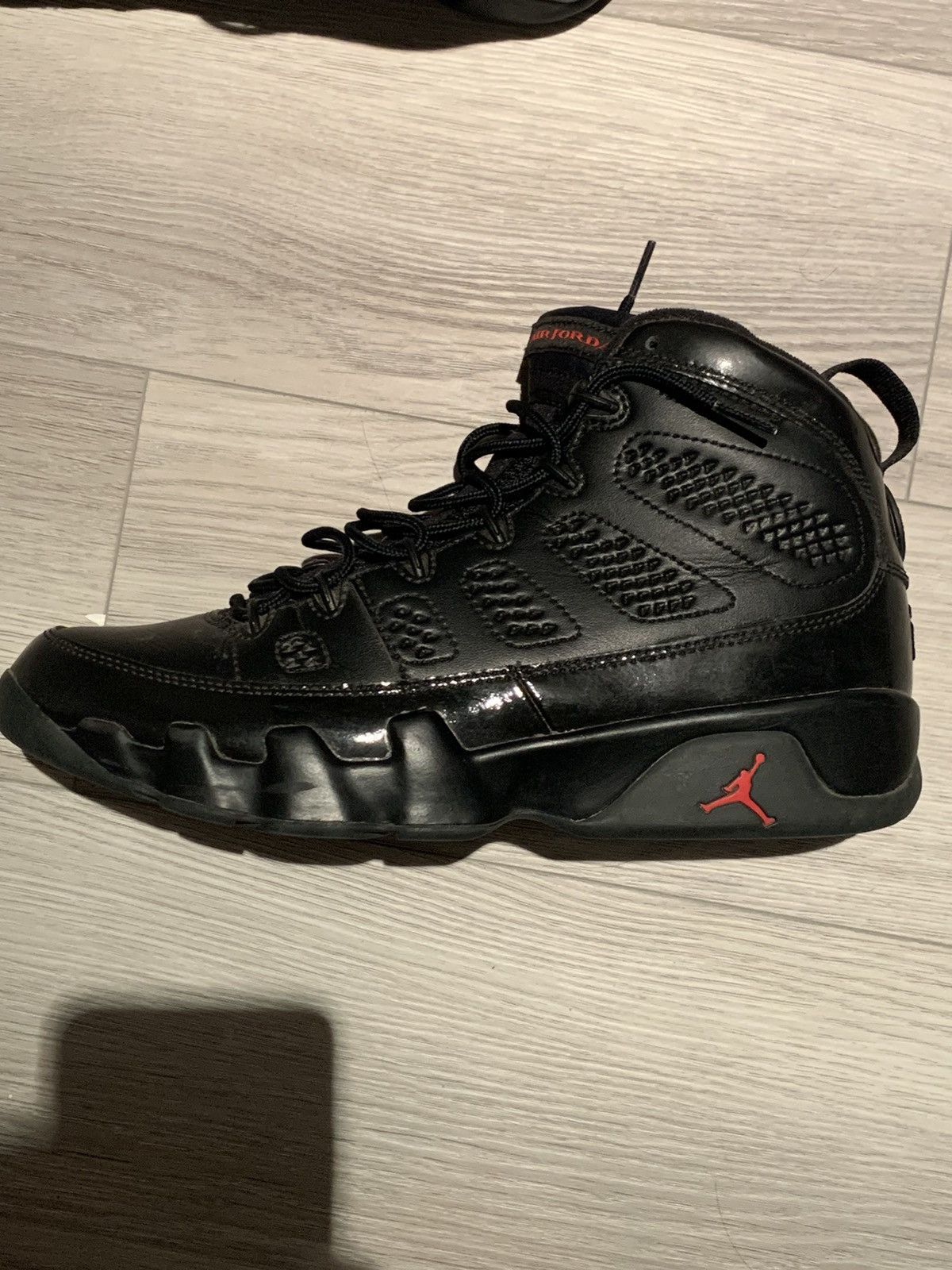 Jordan Brand Air Jordan 9 Retro Bred 2018 Size US 10 / EU 43 - 7 Thumbnail
