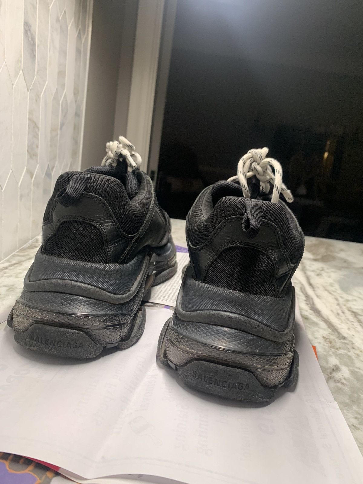 Balenciaga Balenciaga Triple S Clear Sole Size US 12 / EU 45 - 6 Thumbnail
