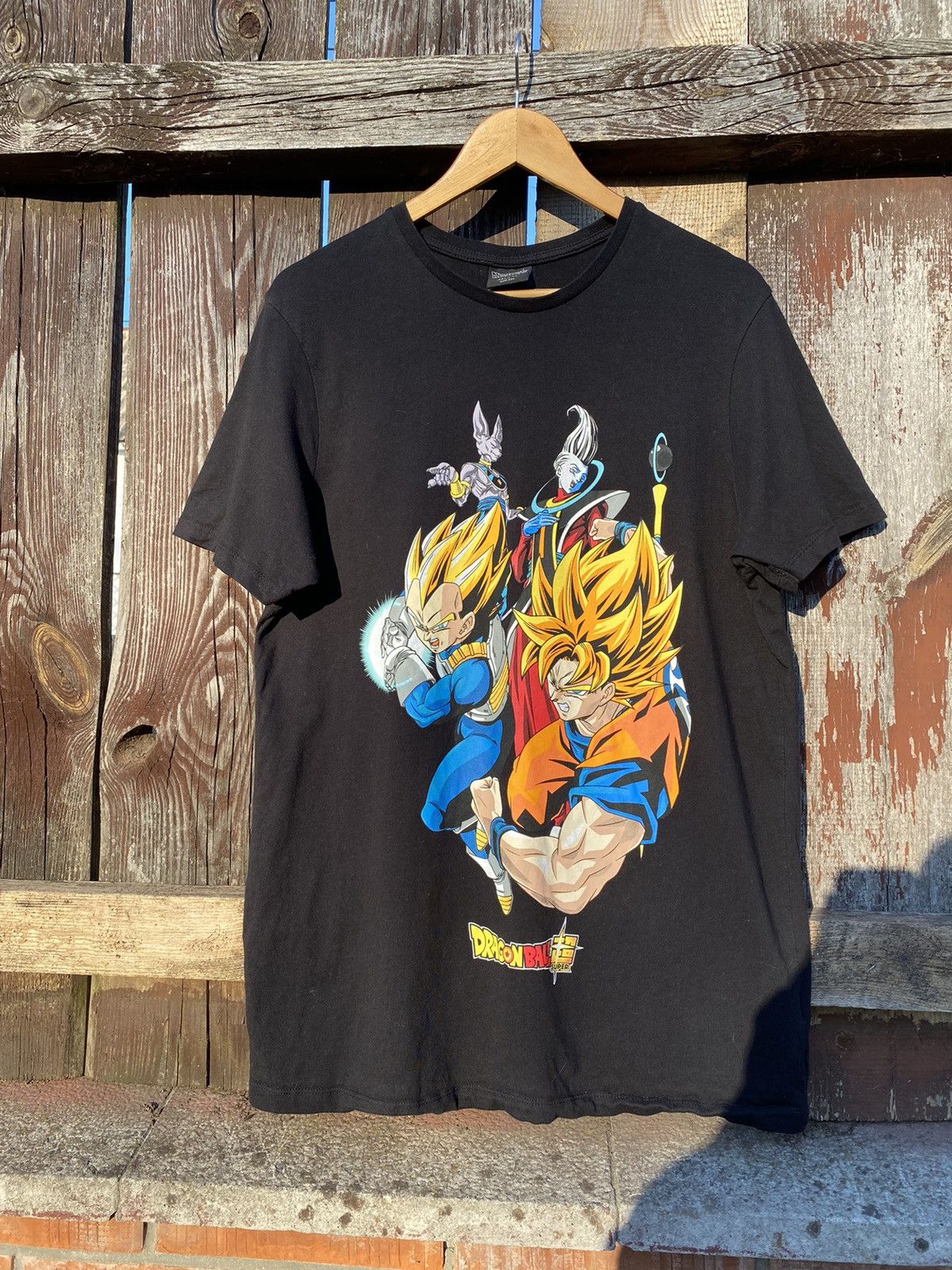 Anime Vintage Dragon Ball Super Printed T Shirt Size US L / EU 52-54 / 3 - 1 Thumbnail