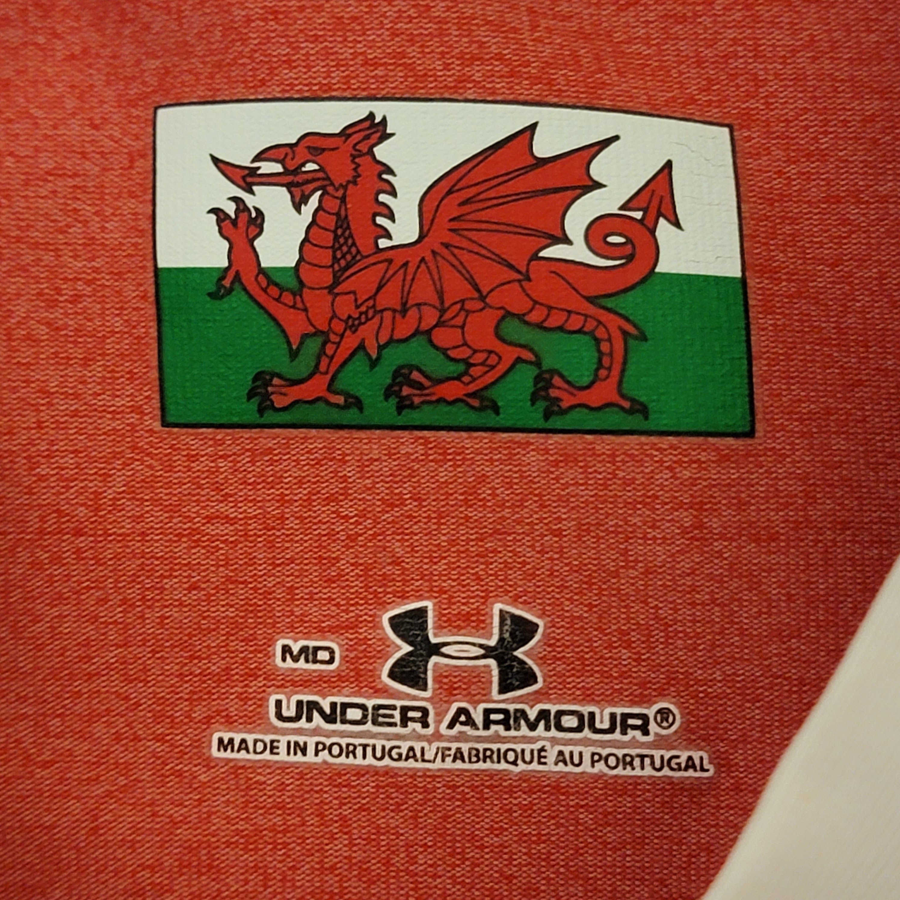 Wales Under Armor Welsh Rugby Union Jersey