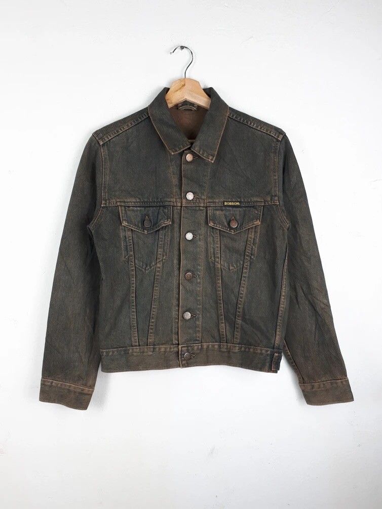 Vintage Bobson Button Up Denim Jacket | Grailed