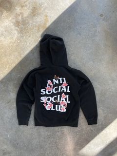 Anti Social Social Club Kkoch Hoodie Black Grailed