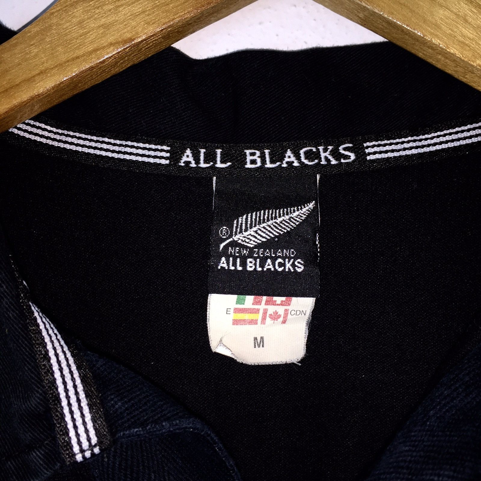 Adidas × All Blacks × Canterbury of New Zealand Adidas All Blacks Long Sleeve Rugby Jersey Size US M / EU 48-50 / 2 - 2 Thumbnail