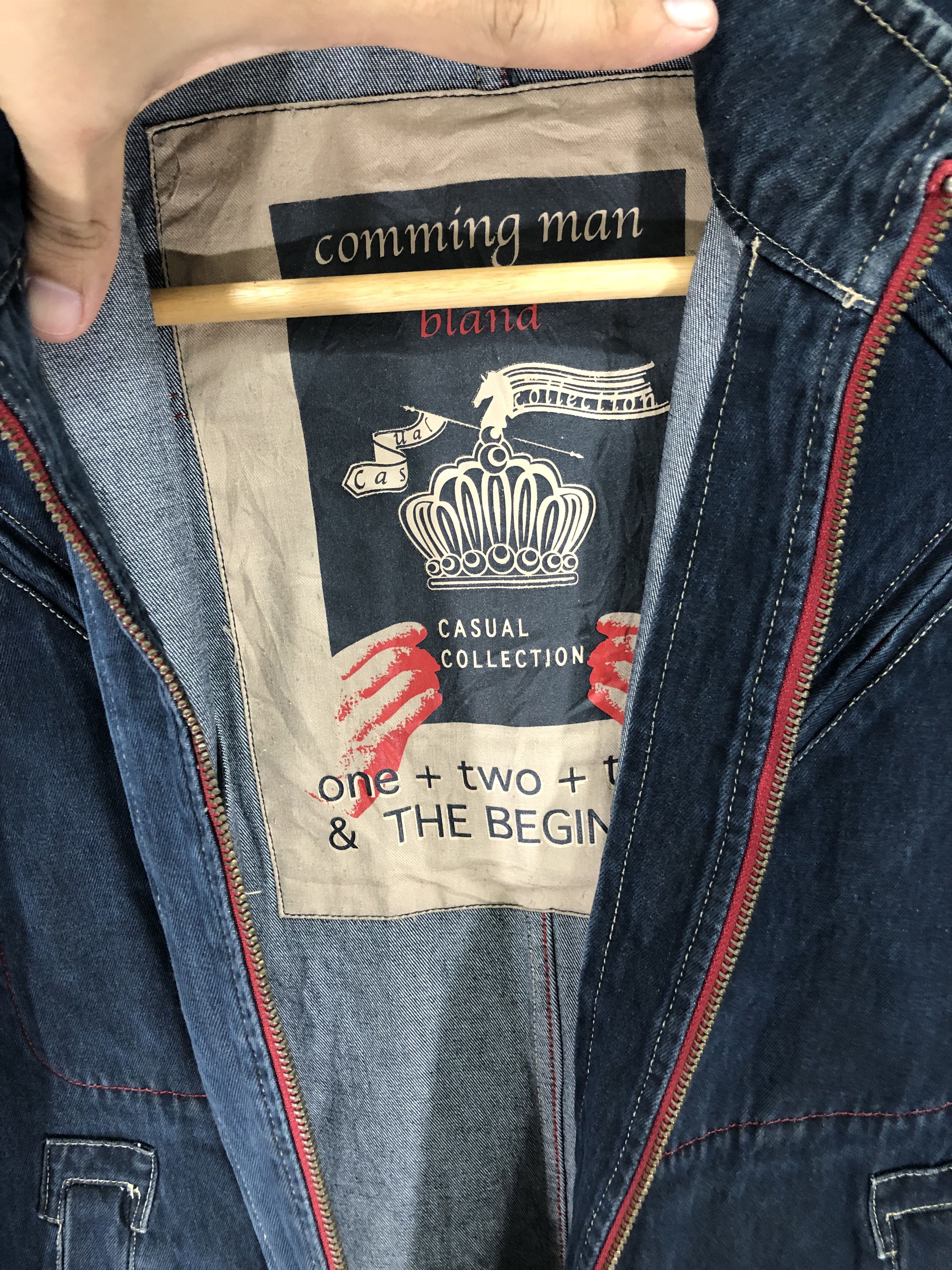 Global Stage Jeans Jacket Medium #5723-3-218