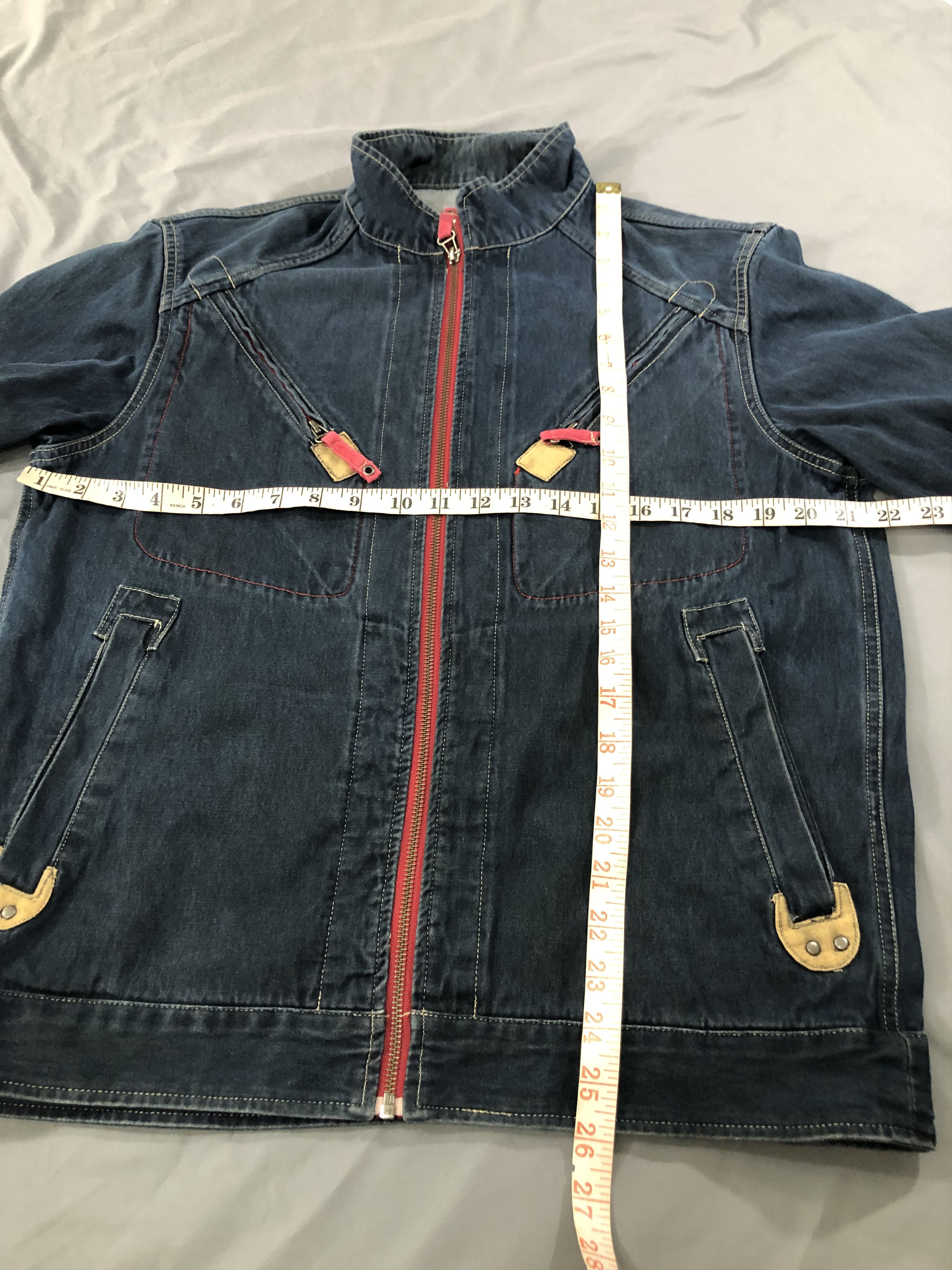 Global Stage Jeans Jacket Medium #5723-3-218