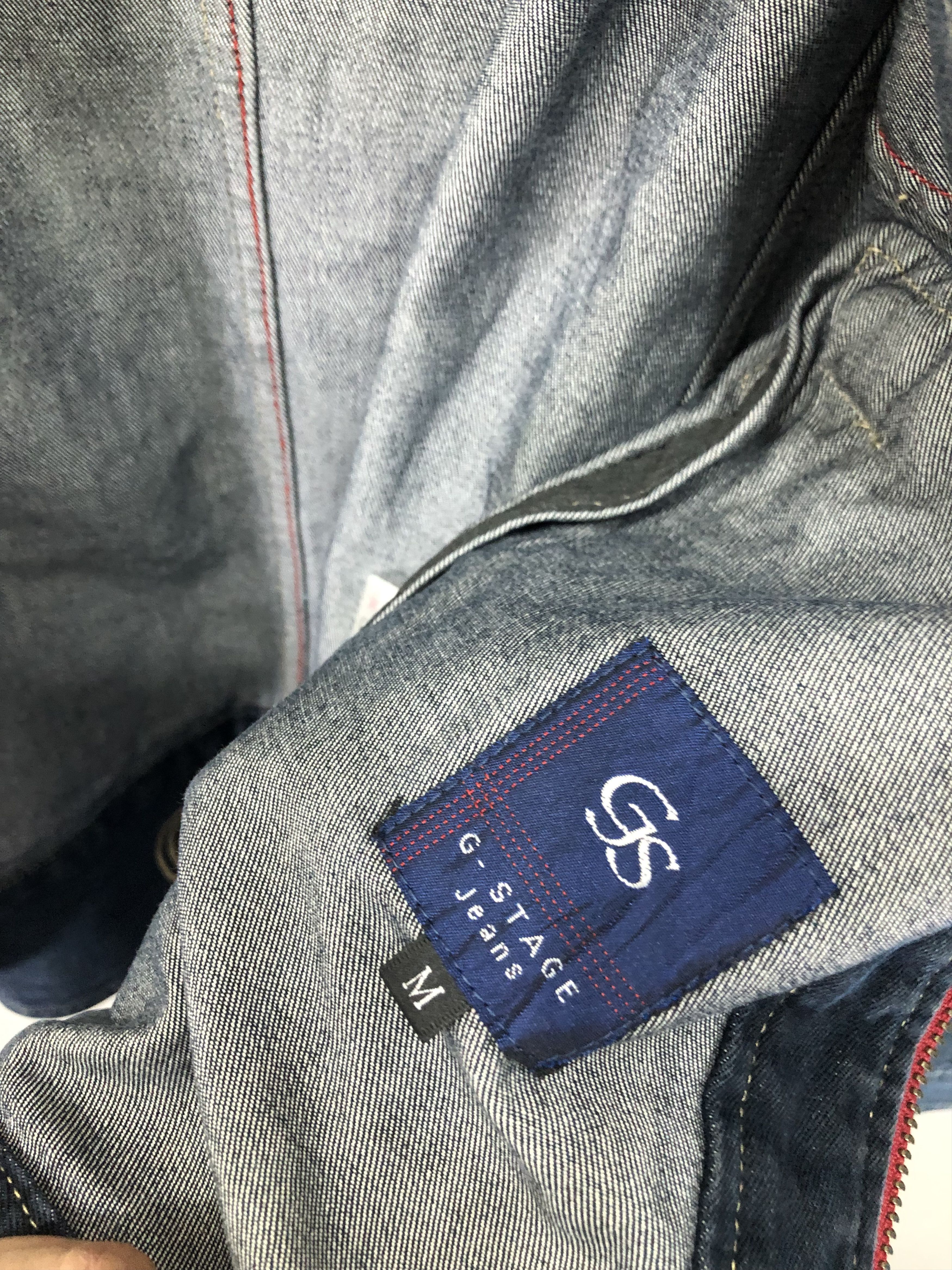 Global Stage Jeans Jacket Medium #5723-3-218