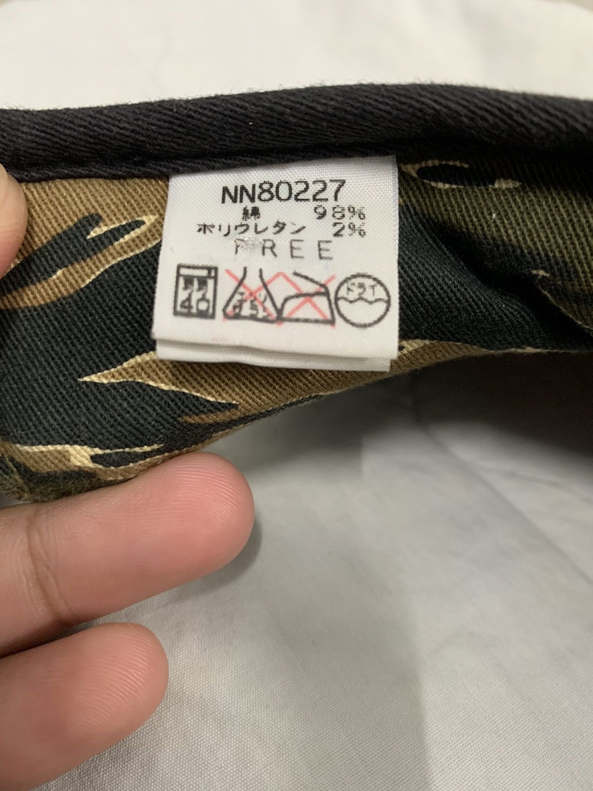 Nanamica × The North Face The North Face TNF Tiger Stripes Visor Cap Hats Size ONE SIZE - 5 Thumbnail