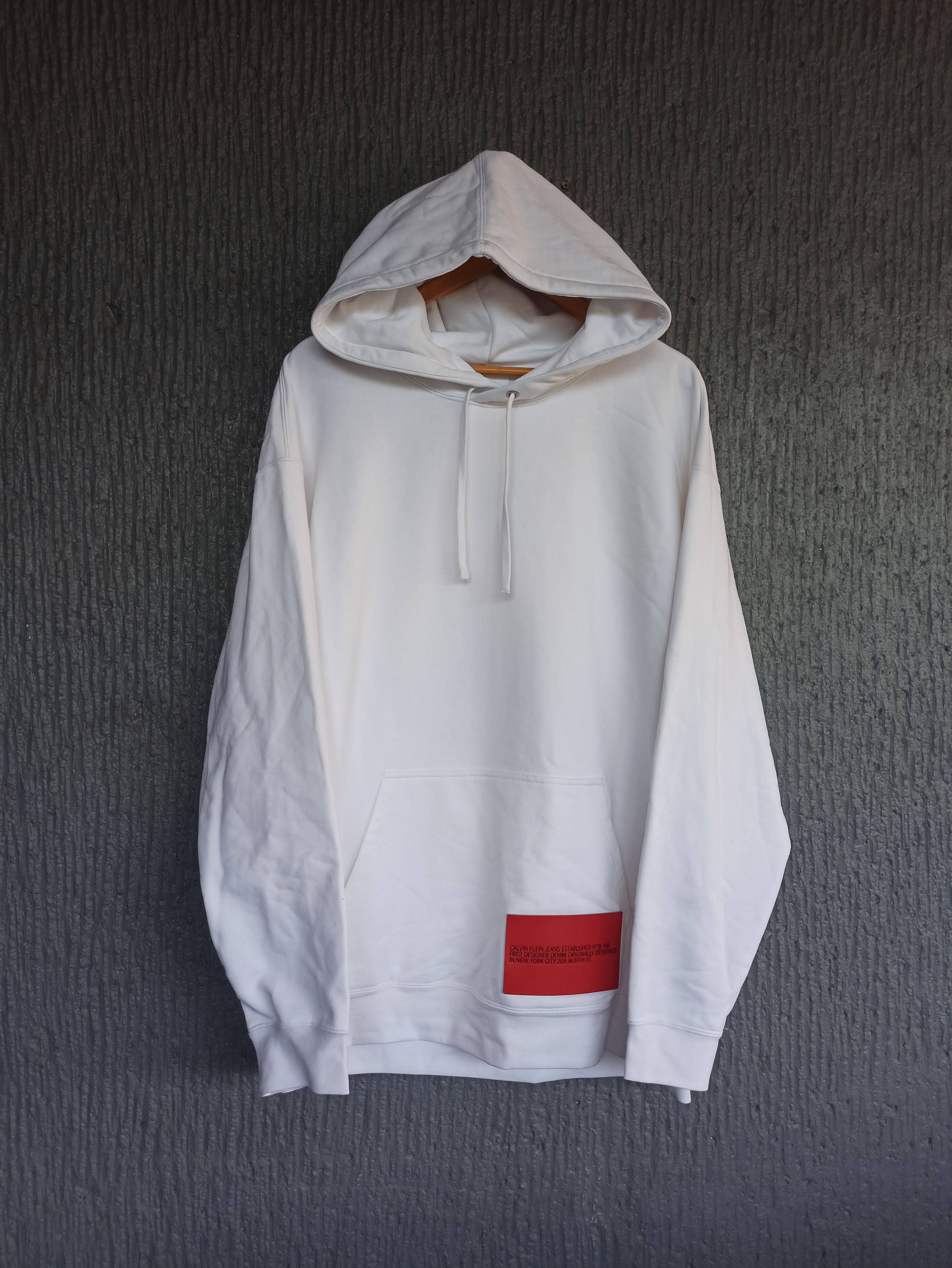 Calvin Klein 205W39NYC Calvin Klein- Raf Simons Modernist Eagle Logo Hoodie Size US L / EU 52-54 / 3 - 8 Thumbnail