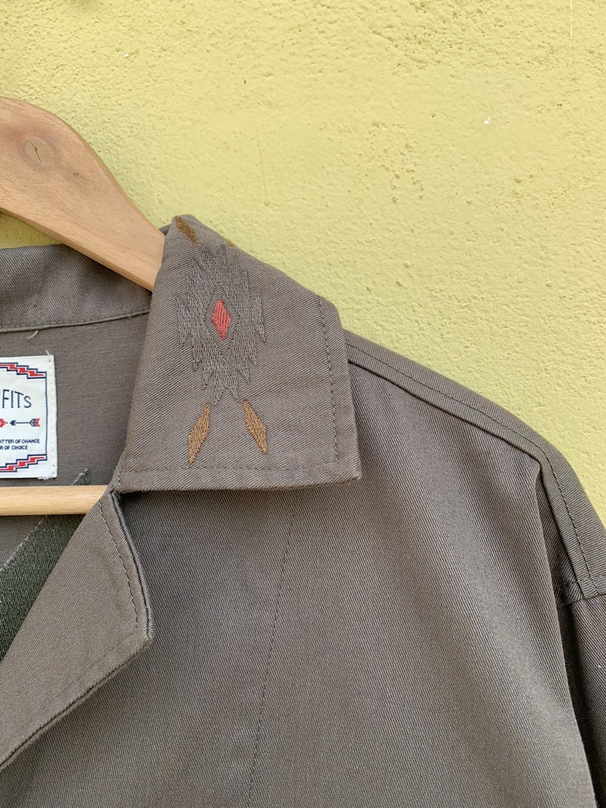 Japanese Brand Shirt button up army style Size US M / EU 48-50 / 2 - 5 Thumbnail