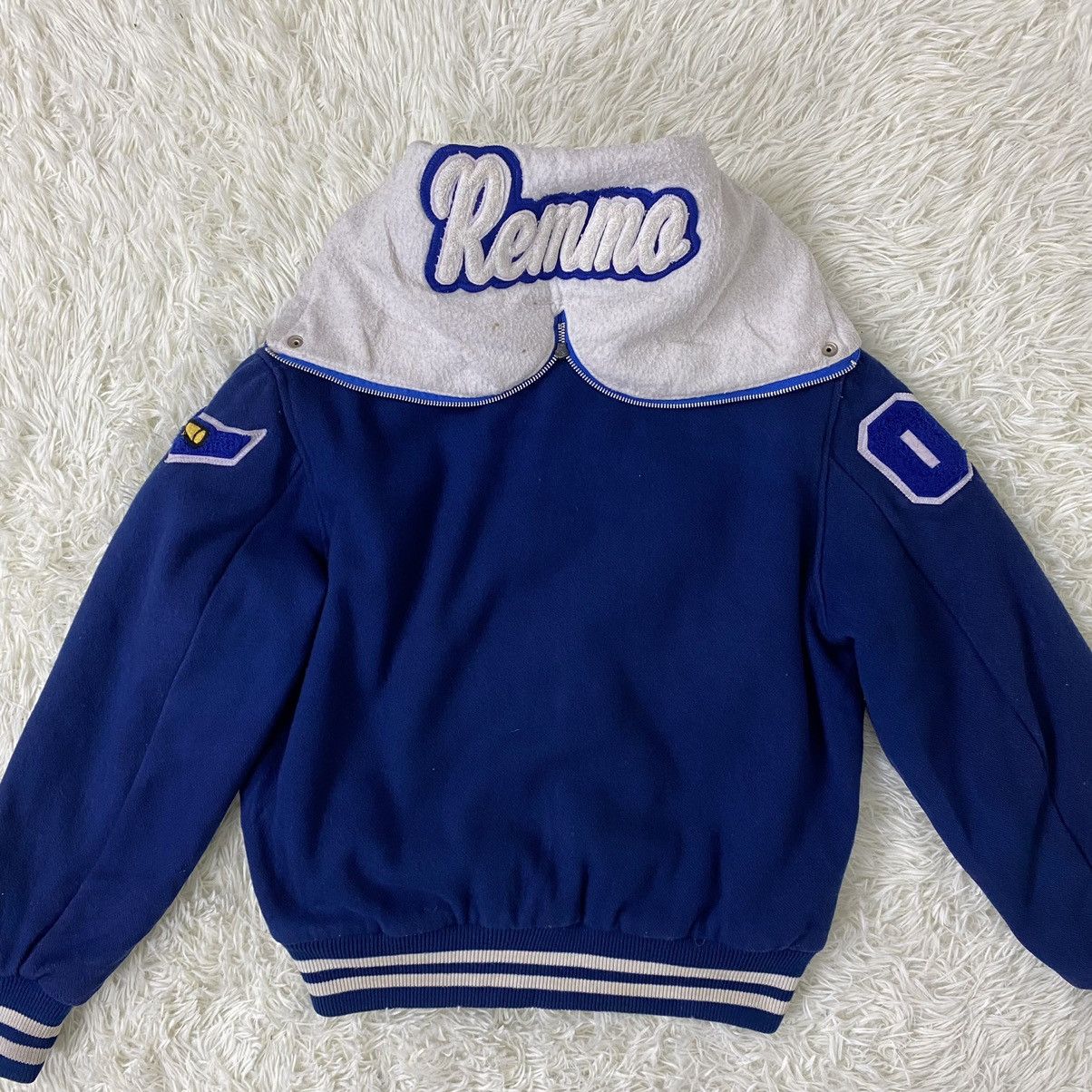 Vintage EMPIRE WOOL VARSITY HOODED JACKET Size US M / EU 48-50 / 2 - 9 Thumbnail