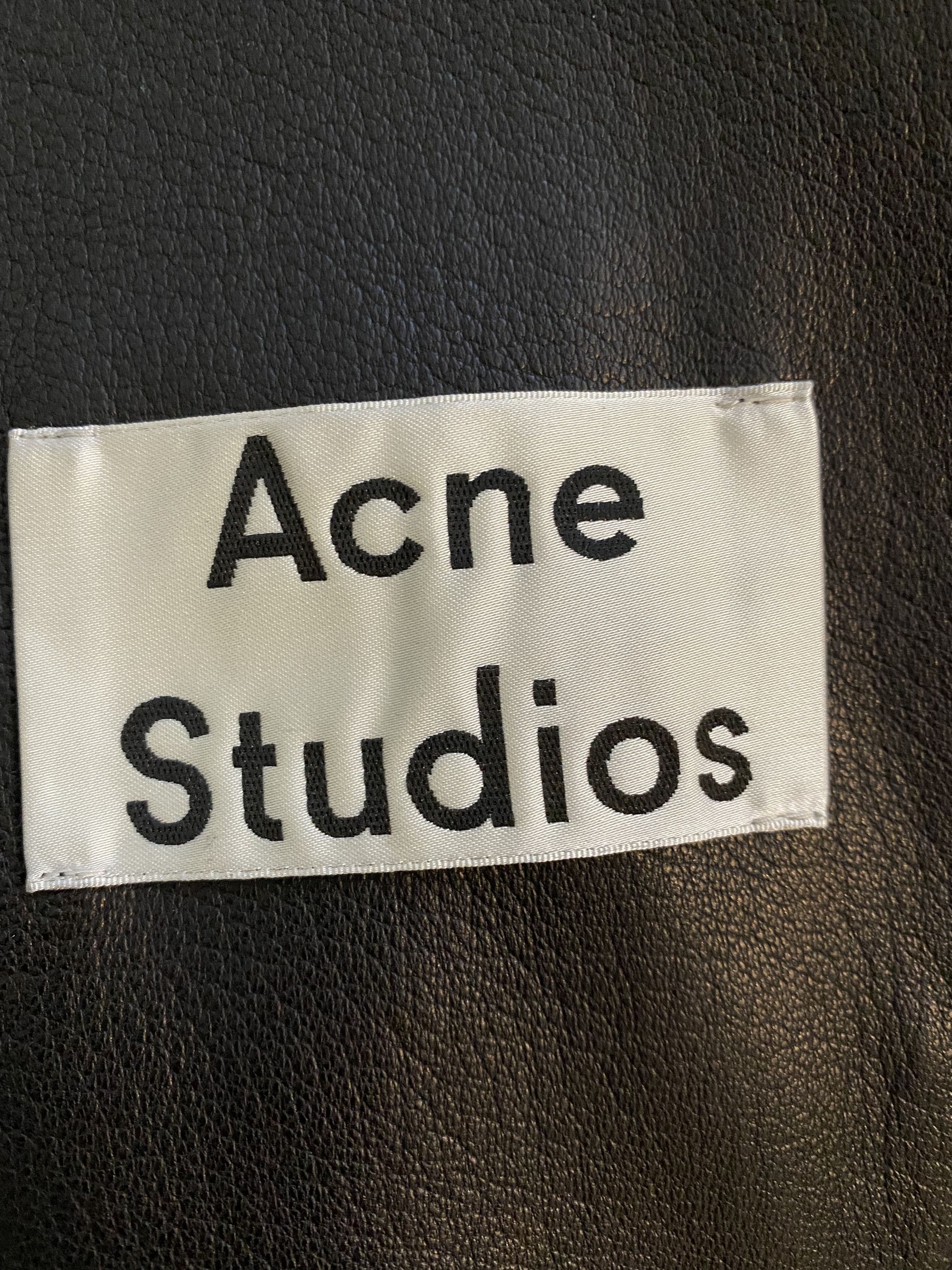 Acne Studios Nate Clean Biker Jacket Size US M / EU 48-50 / 2 - 9 Thumbnail