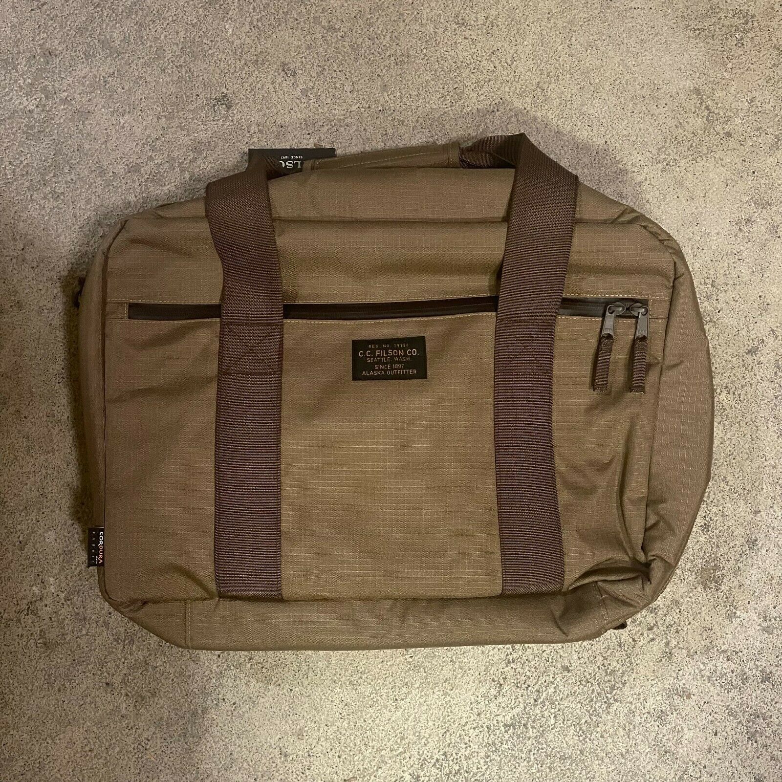 Filson Ripstop Nylon Pullman Multiple Carry On Backpack Duffle Bag ...