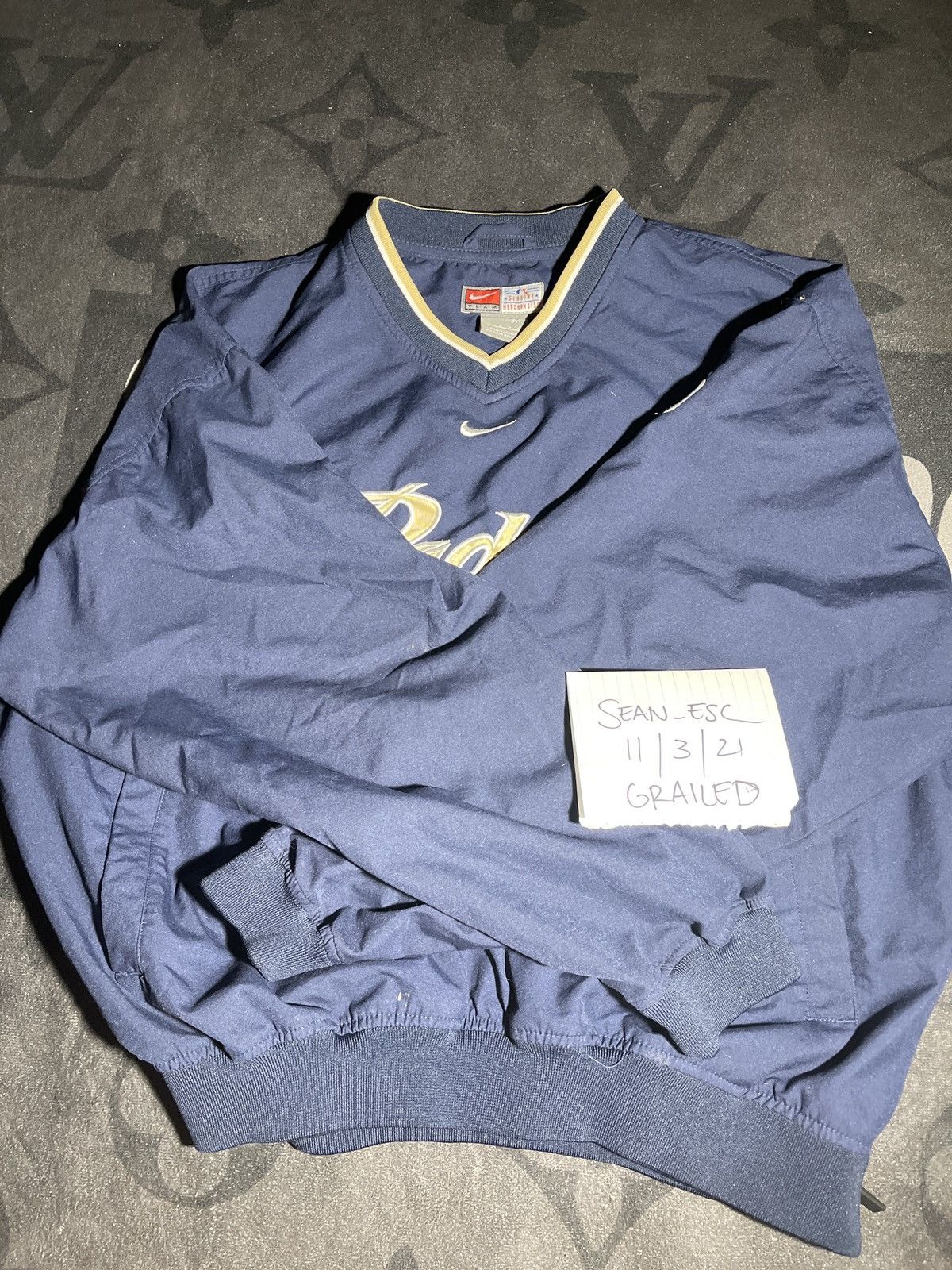 Vintage Nike Cooperstown San Diego Padres Full Zip Men Brown
