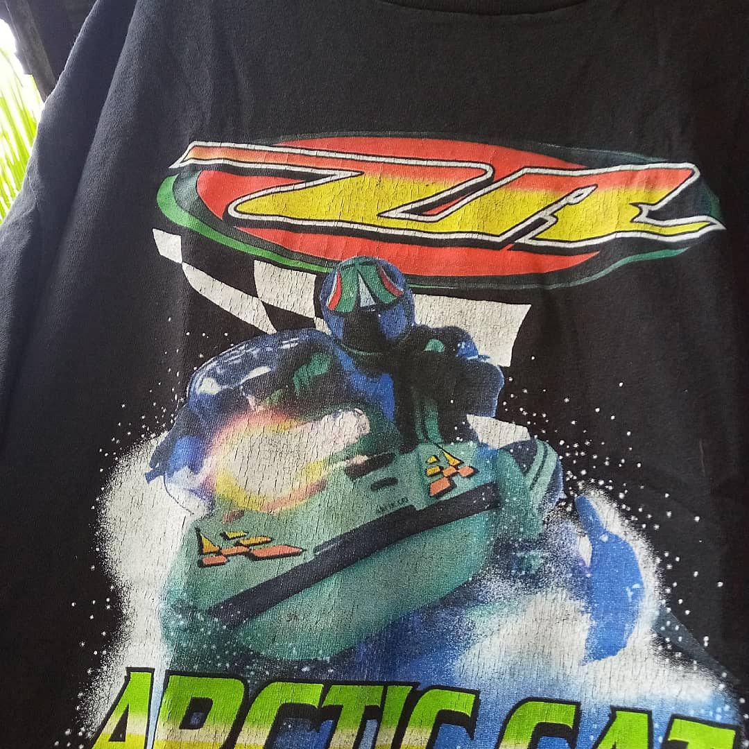 Vintage Vintage 90s Arctic Cat ZR sportswear racing fashion nascar Size US L / EU 52-54 / 3 - 2 Thumbnail