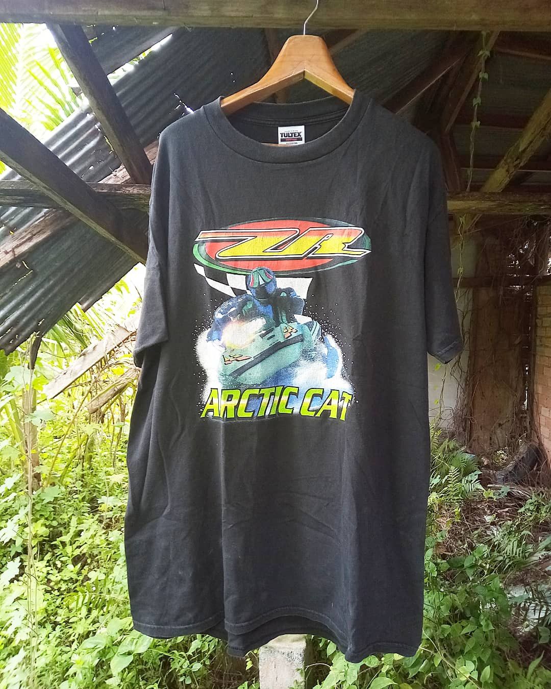 Vintage 90s Arctic Cat ZR sportswear racing fashion nascar