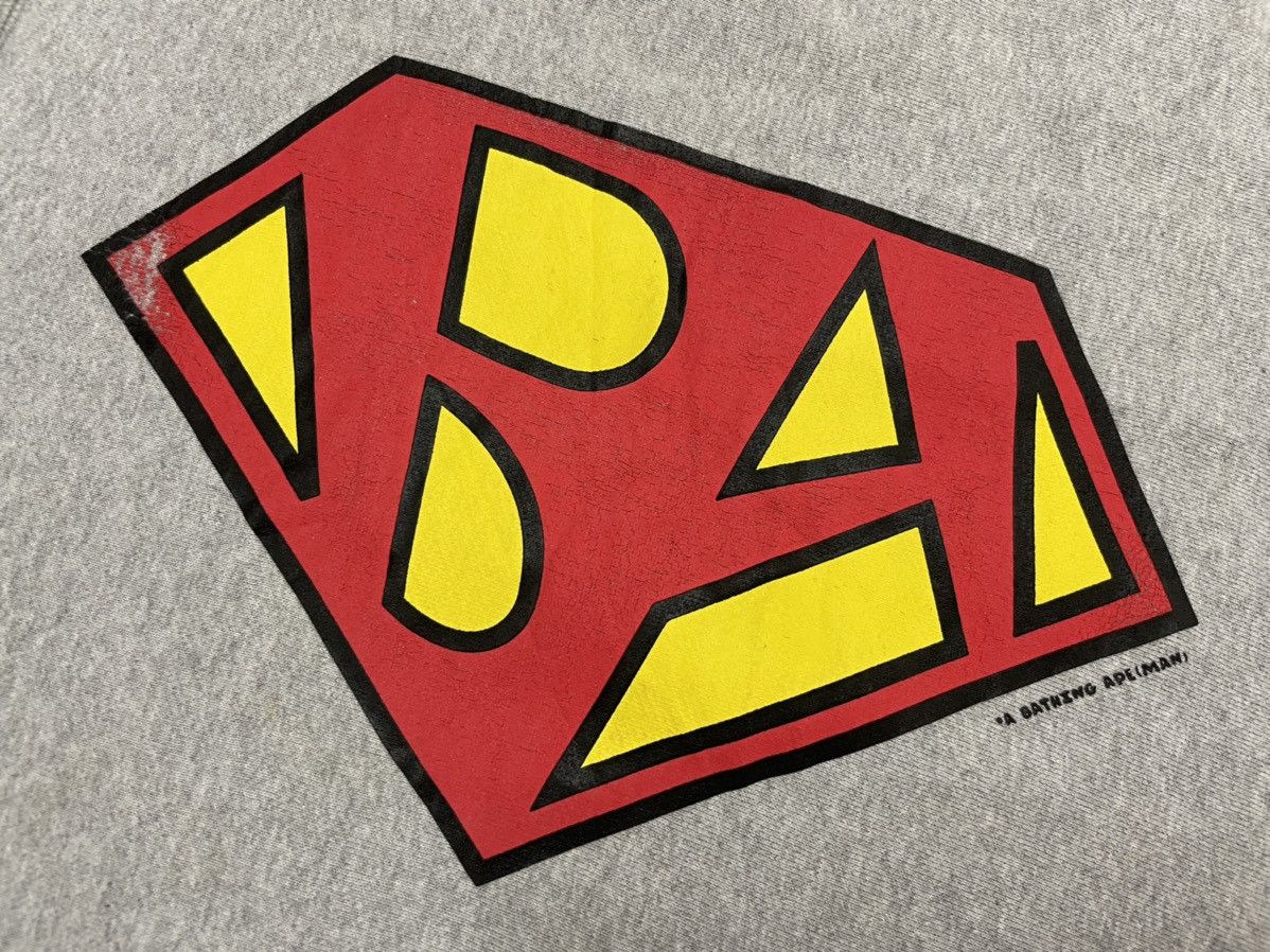 Bape OG Bape “Bapeman” logo Sweatshirt Size US S / EU 44-46 / 1 - 2 Thumbnail