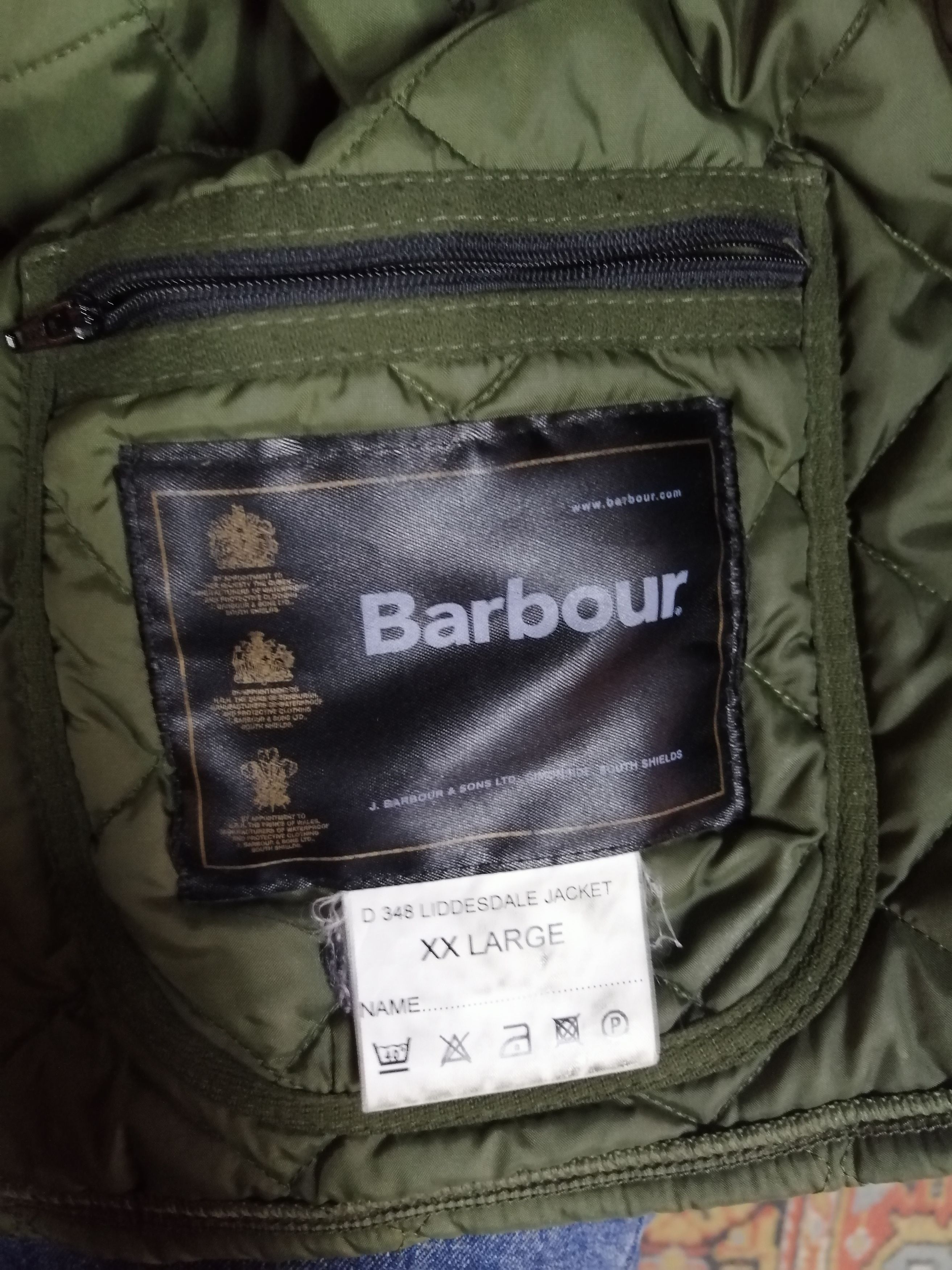 Barbour × Japanese Brand × Vintage Barbour 'Liddesdale' quilted vintage Size US XL / EU 56 / 4 - 5 Thumbnail
