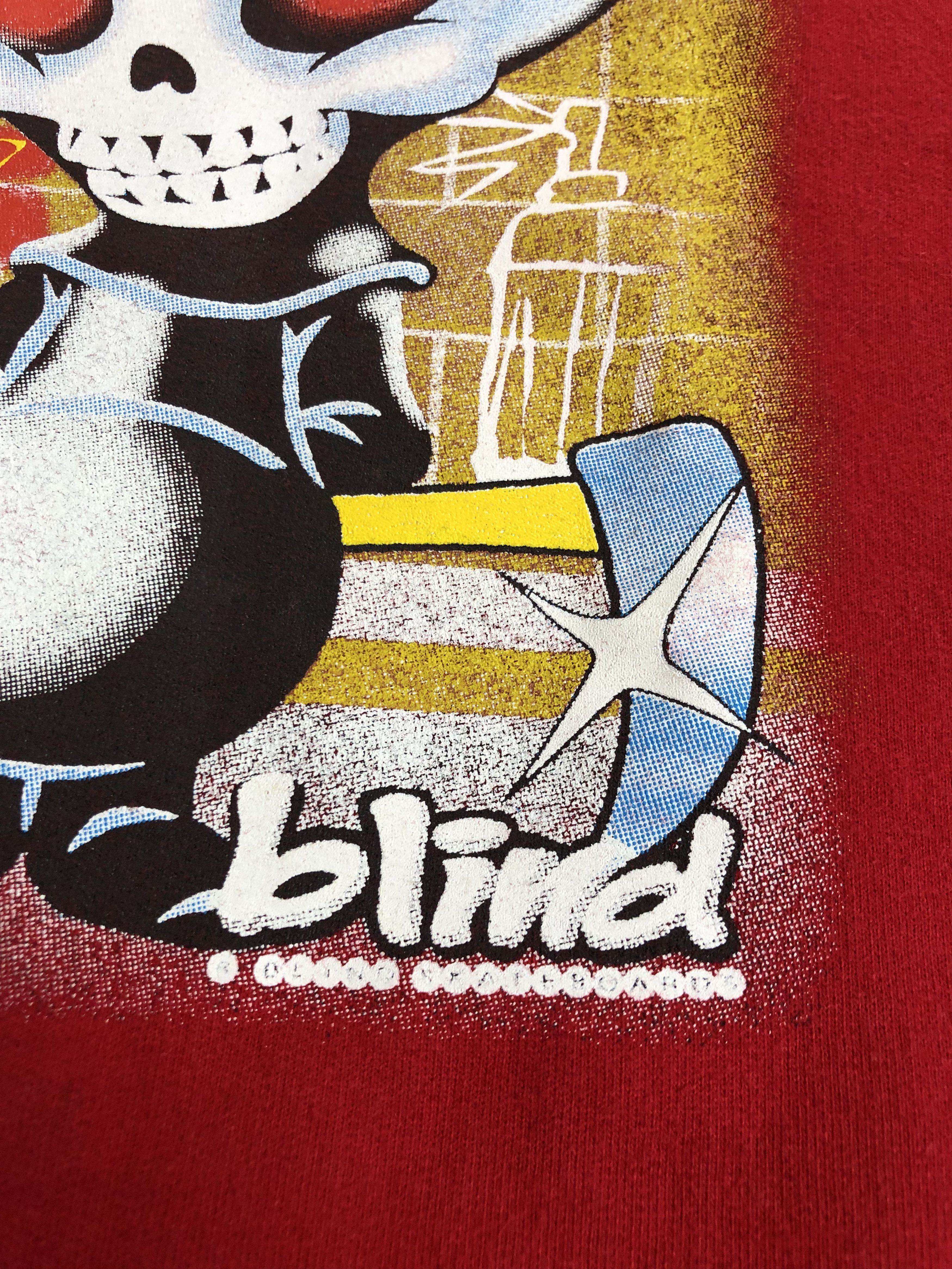 Hook-Ups Vintage 90s Blind Skateboards Reaper hoodie (Alien Workshop Size US L / EU 52-54 / 3 - 5 Thumbnail