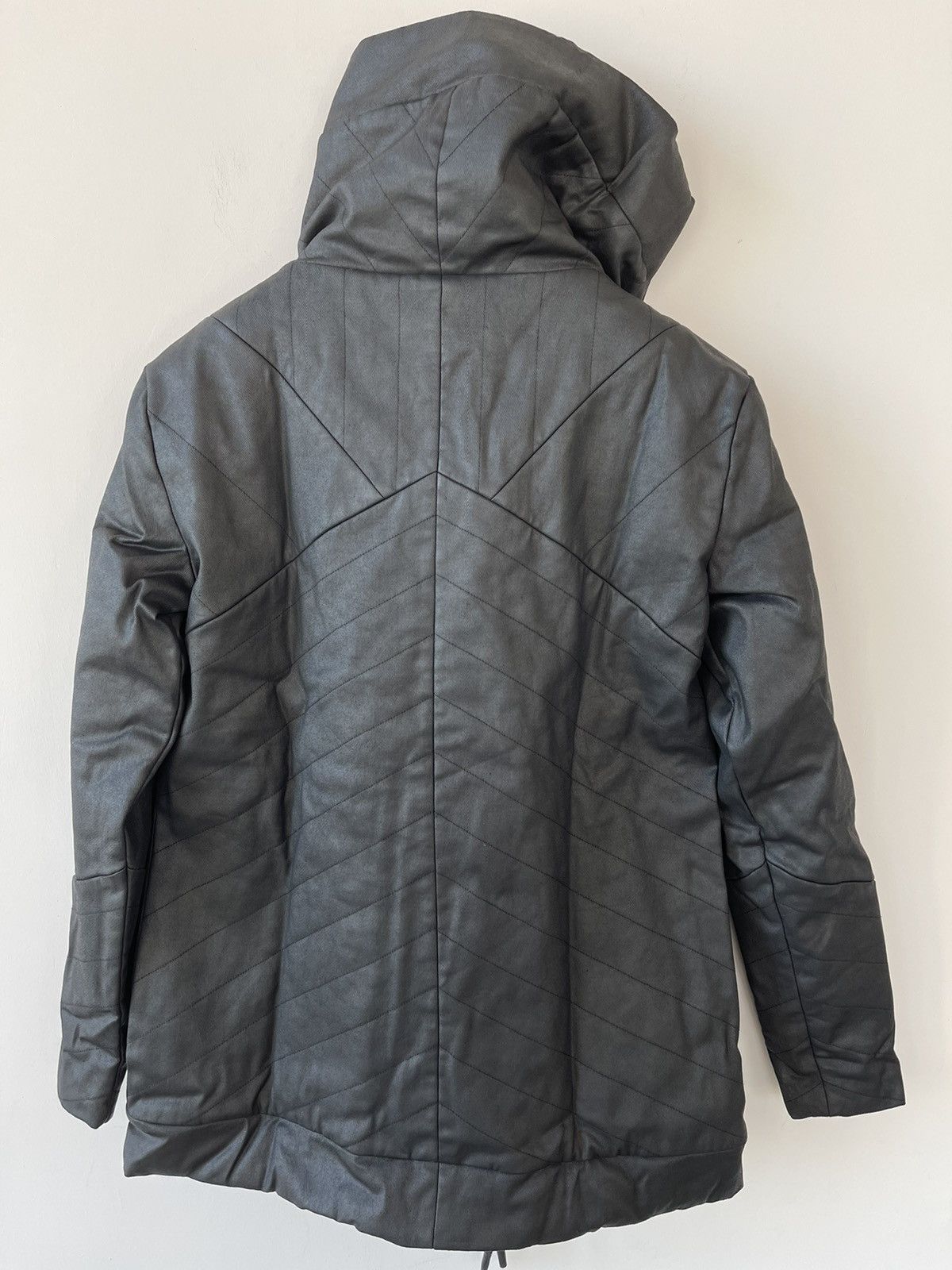 First Aid To The Injured high neck zipped jacket