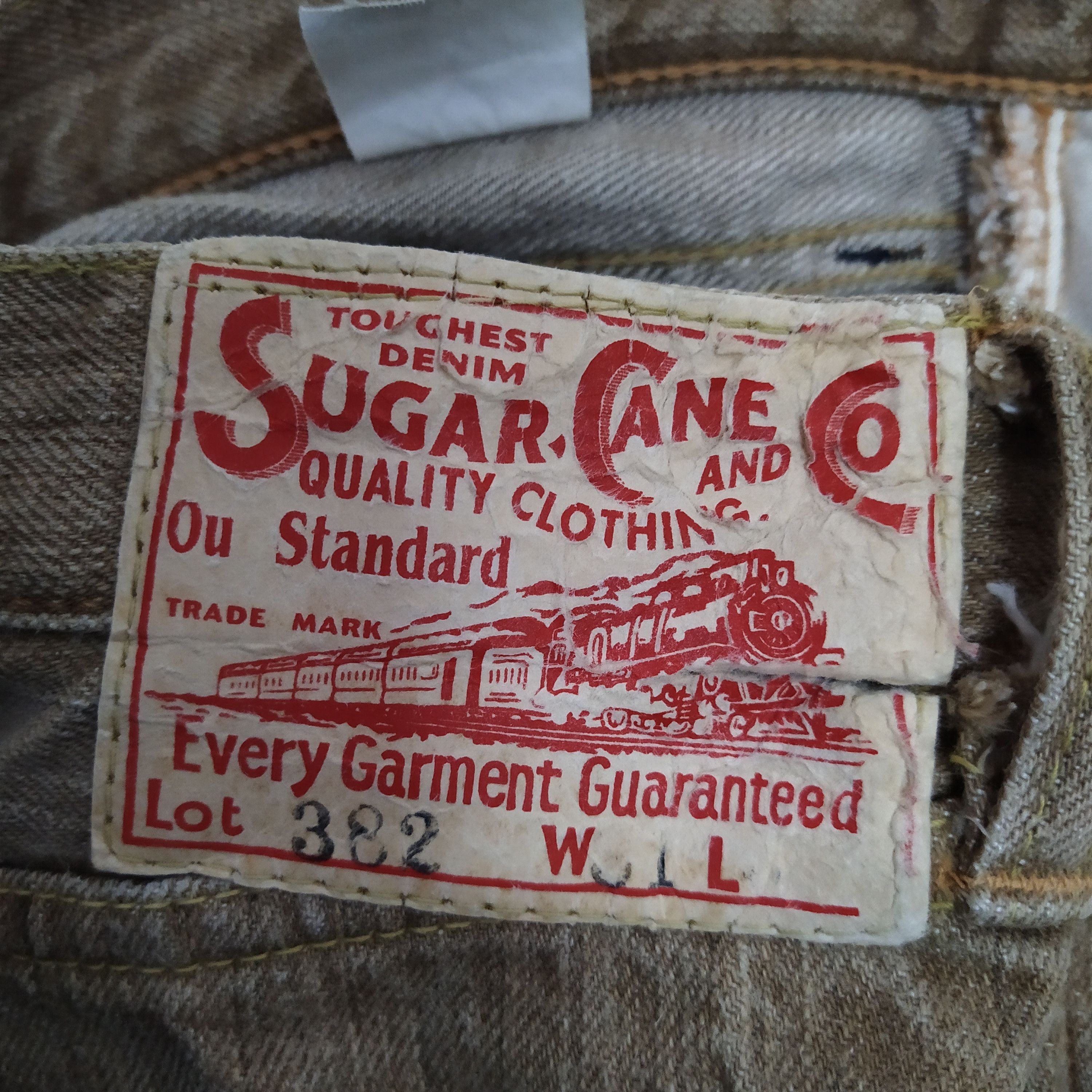 Sugar Cane VTG SUGAR CANE DENIM (D273) Size US 30 / EU 46 - 7 Thumbnail