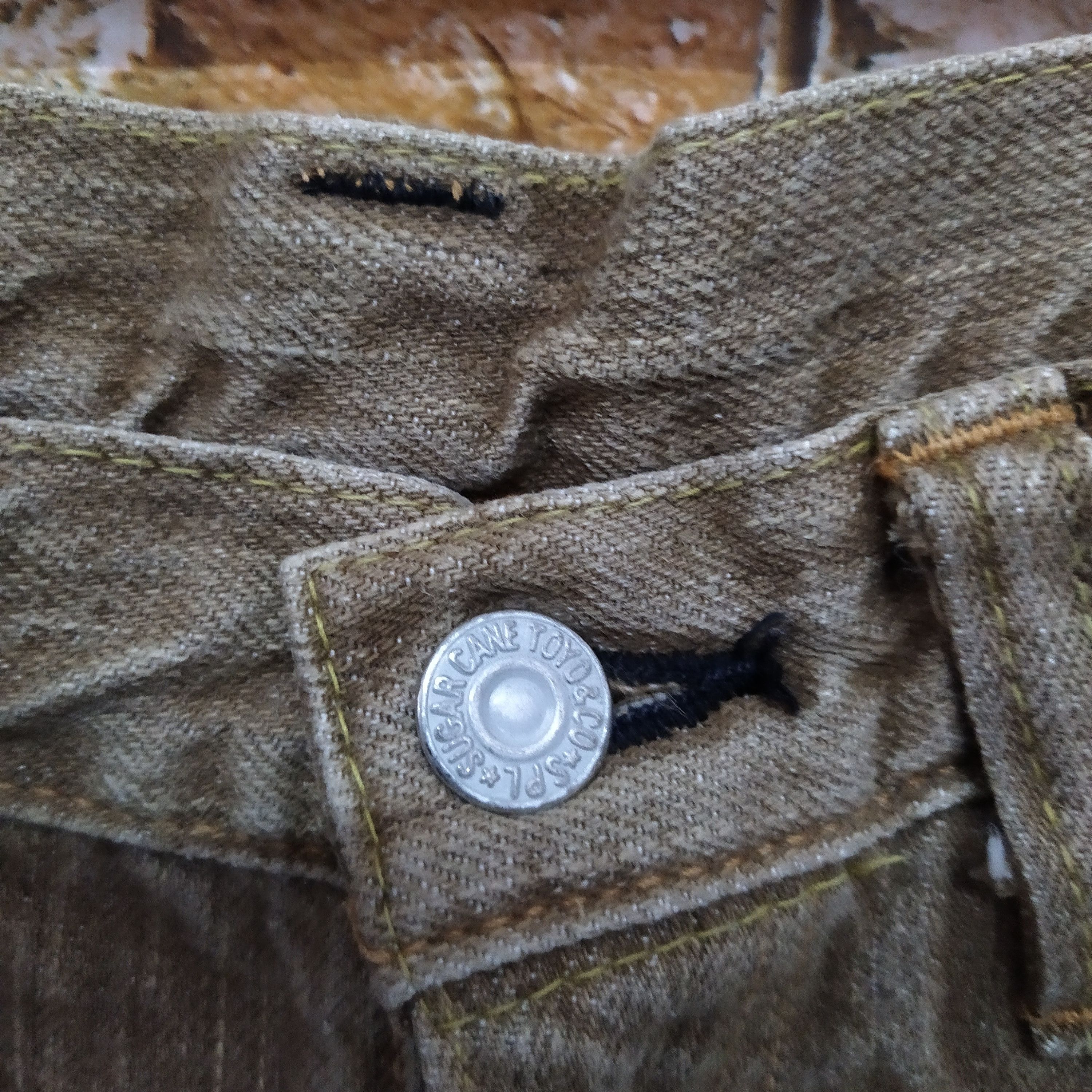 Sugar Cane VTG SUGAR CANE DENIM (D273) Size US 30 / EU 46 - 4 Thumbnail