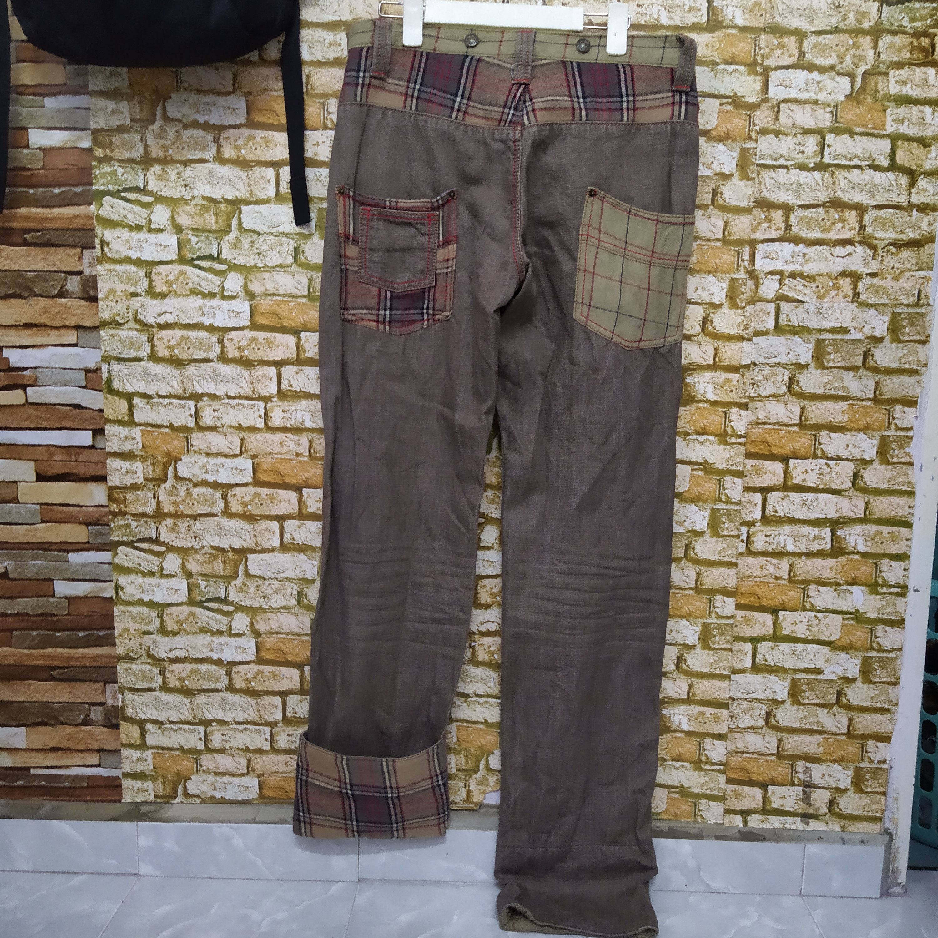 Designer × Japanese Brand SUNPLAIN DESIGNER CHECER DENIM JAPAN (D274) Size US 32 / EU 48 - 1 Thumbnail