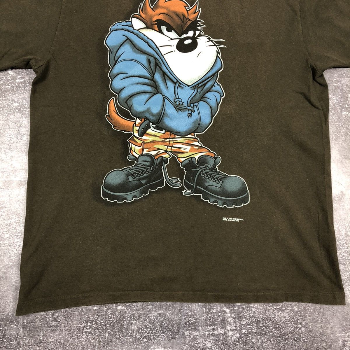 Cartoon Network Vintage 90s Tasmanian Devil Tee Size US XL / EU 56 / 4 - 3 Thumbnail