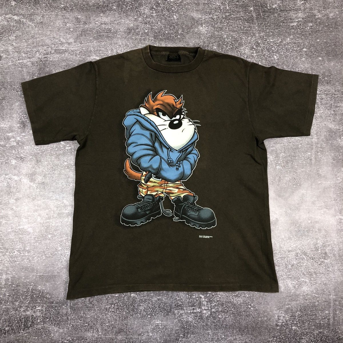 Cartoon Network Vintage 90s Tasmanian Devil Tee Size US XL / EU 56 / 4 - 1 Thumbnail