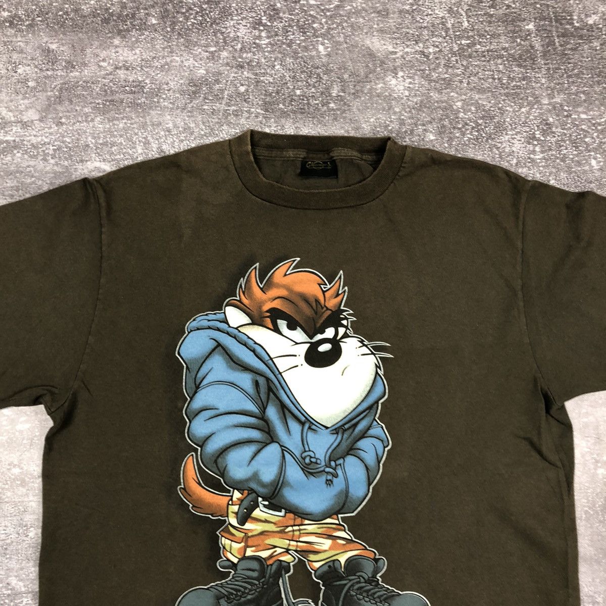 Cartoon Network Vintage 90s Tasmanian Devil Tee Size US XL / EU 56 / 4 - 2 Thumbnail