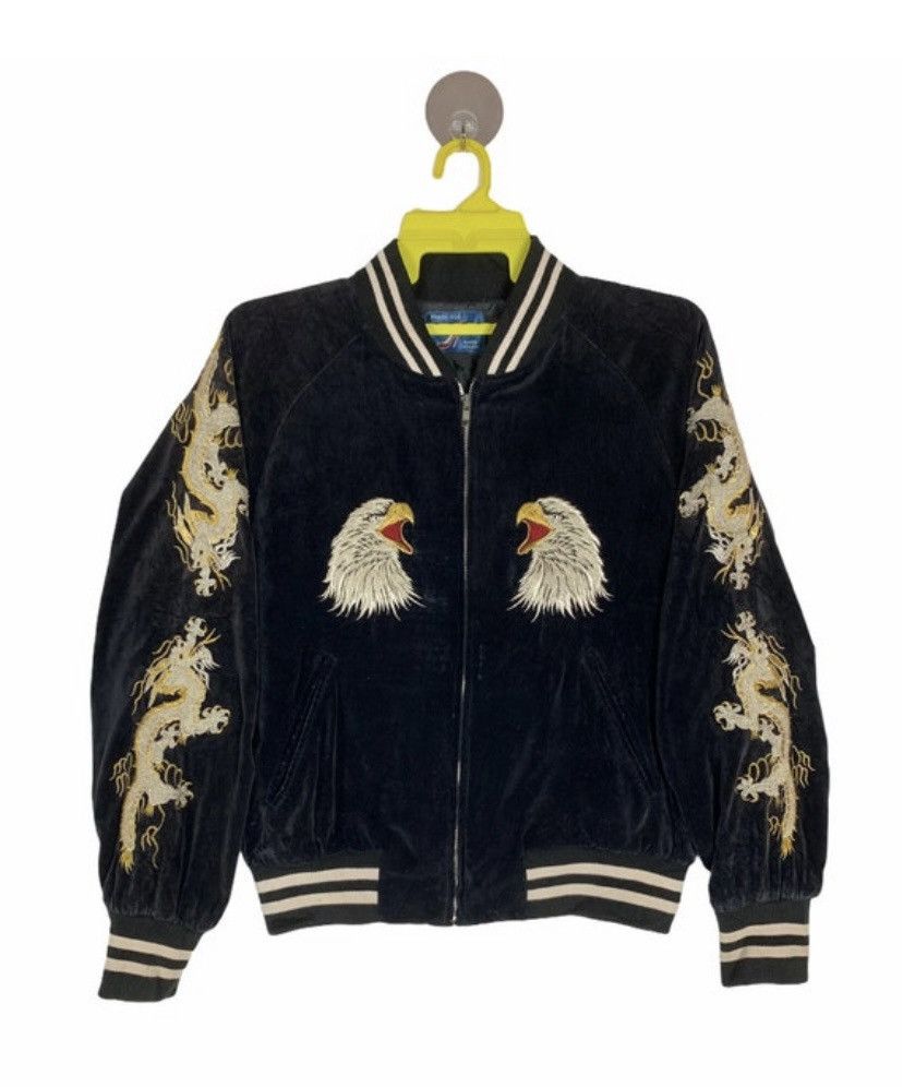 Japanese Brand Velvet Japanese Sukajan Jacket Size US M / EU 48-50 / 2 - 1 Thumbnail