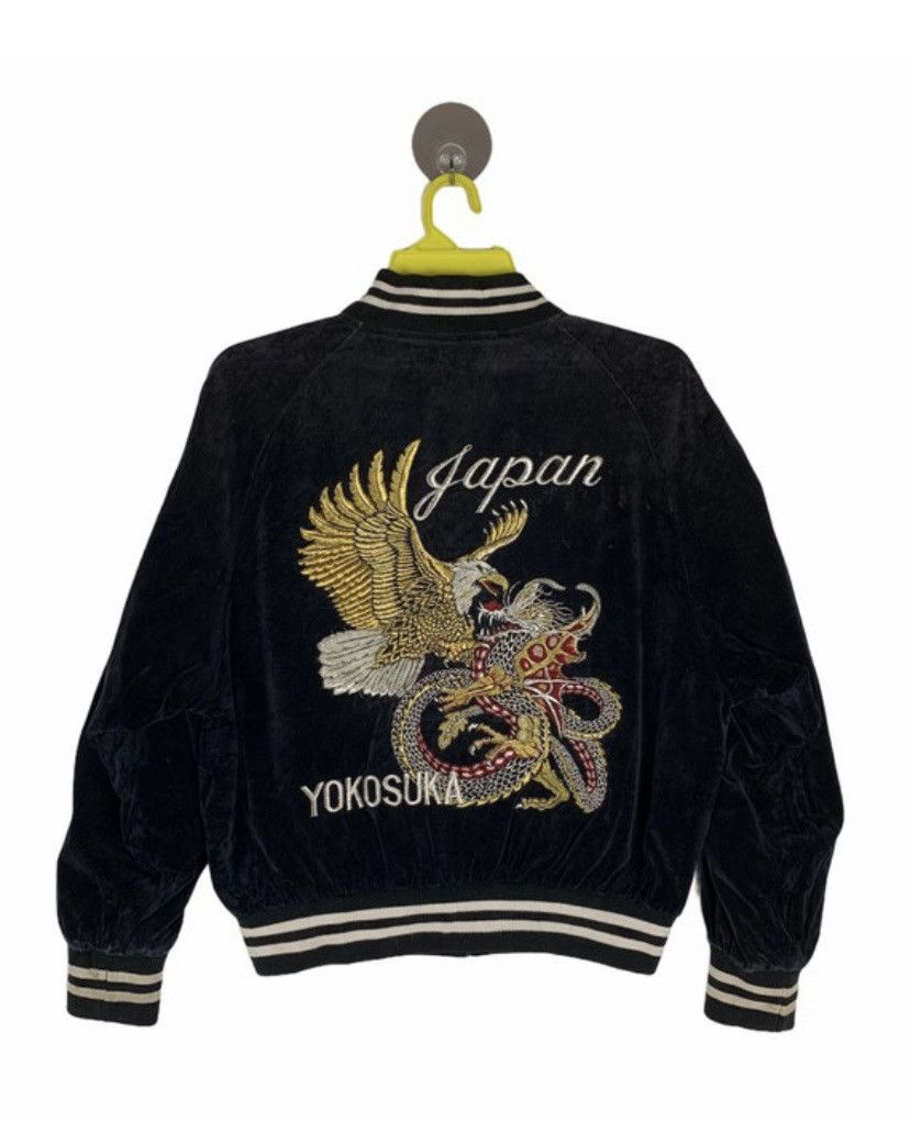 Japanese Brand Velvet Japanese Sukajan Jacket Size US M / EU 48-50 / 2 - 2 Thumbnail