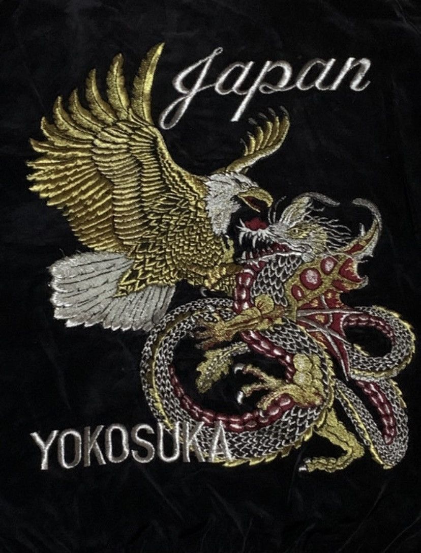 Japanese Brand Velvet Japanese Sukajan Jacket Size US M / EU 48-50 / 2 - 5 Thumbnail