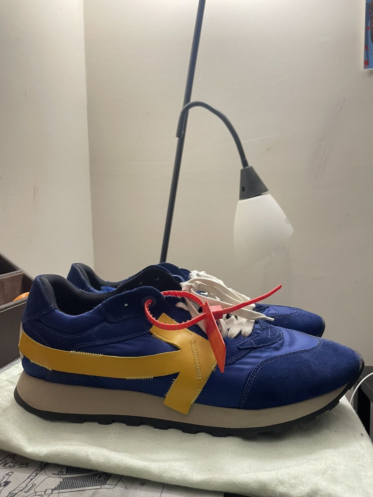 Off White Arrow Running Shoes Blue Arrow Off White Arrow Shoes