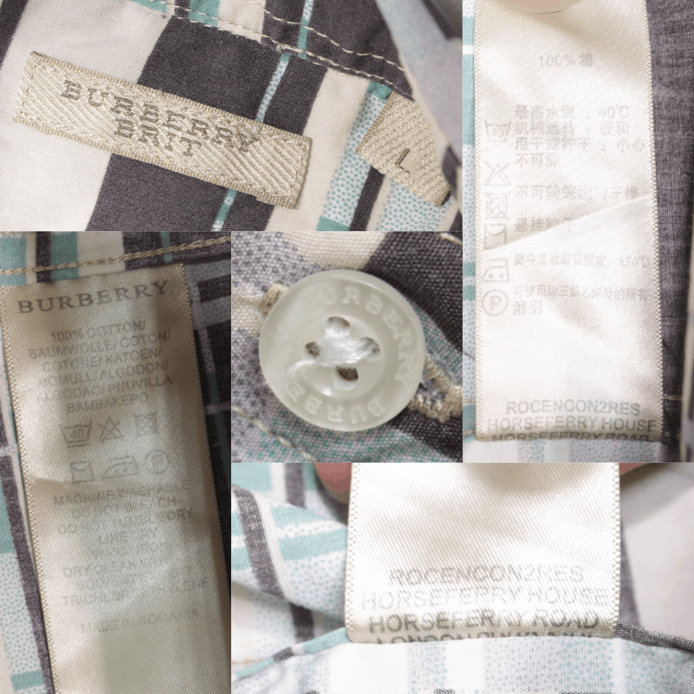 Burberry Brit Nova Check Shirt Size US L / EU 52-54 / 3 - 8 Thumbnail