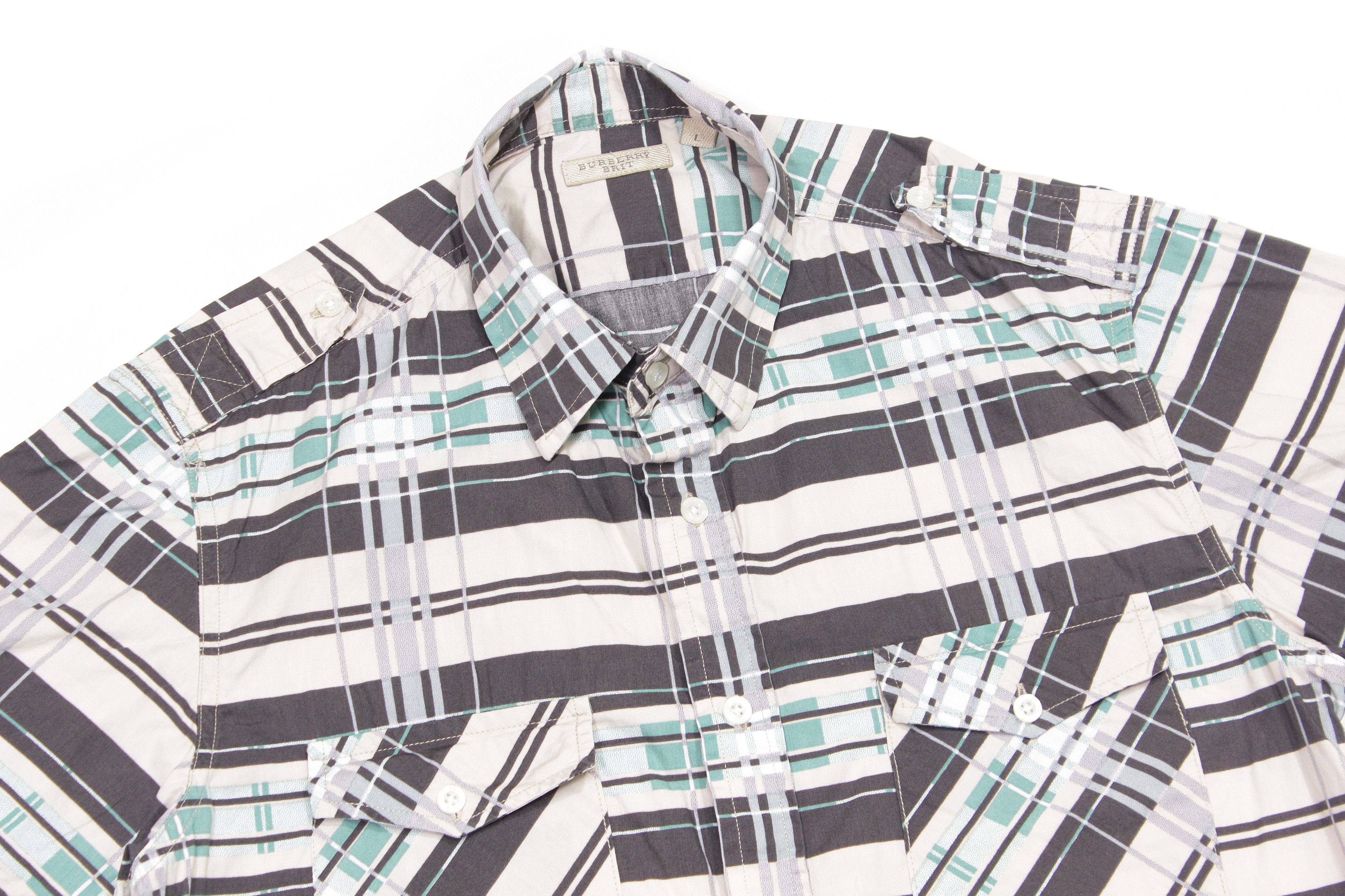 Burberry Brit Nova Check Shirt Size US L / EU 52-54 / 3 - 3 Thumbnail