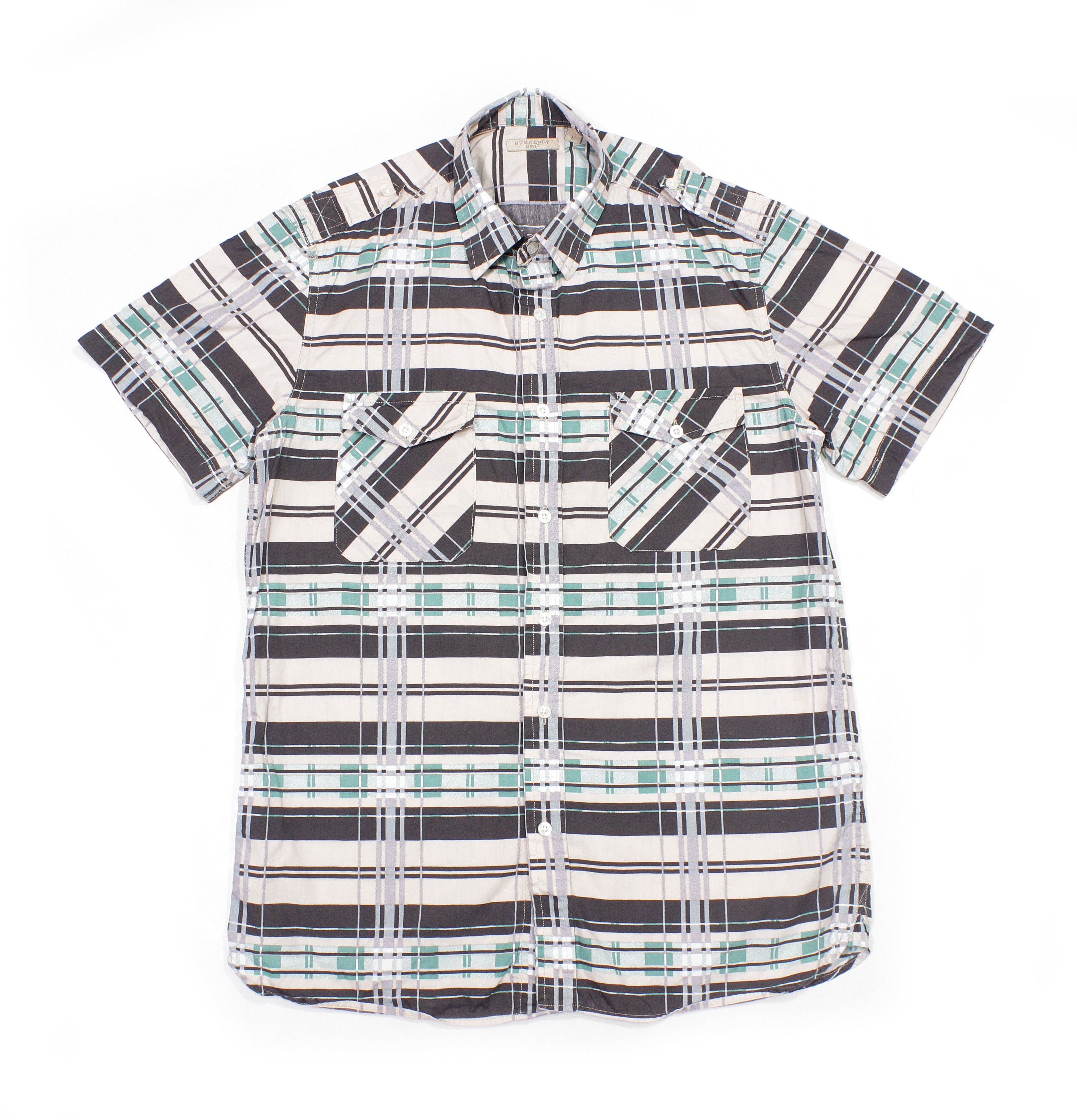Burberry Brit Nova Check Shirt Size US L / EU 52-54 / 3 - 1 Thumbnail