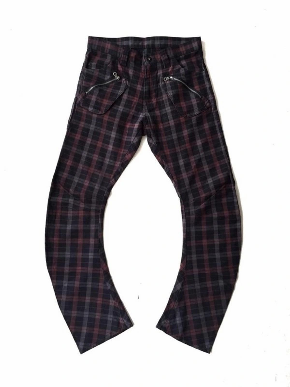 PPFM 💥Vintage Japanese Ppfm Curve Punk Tartan Size US 32 / EU 48 - 1 Thumbnail