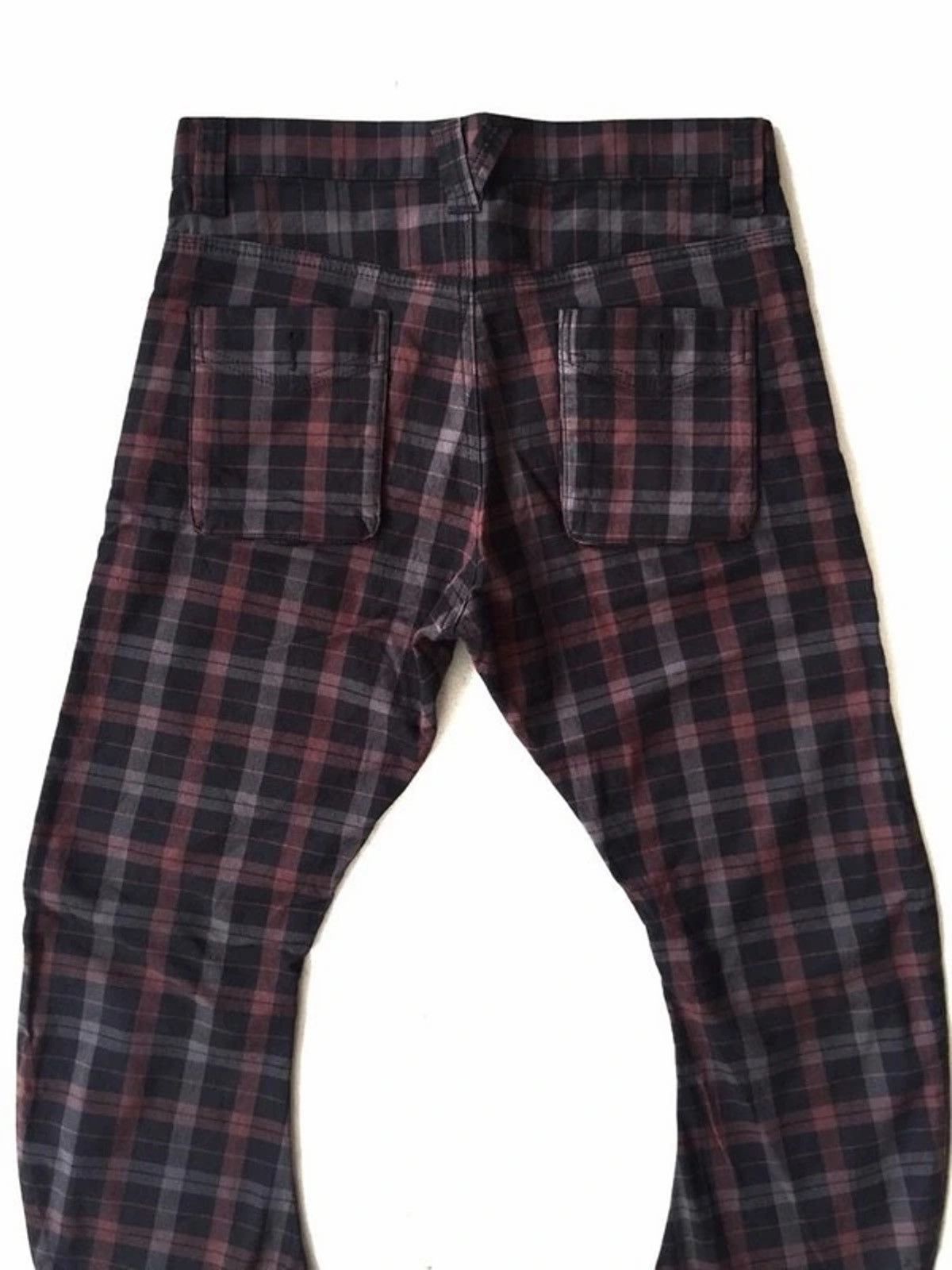 PPFM 💥Vintage Japanese Ppfm Curve Punk Tartan Size US 32 / EU 48 - 5 Thumbnail