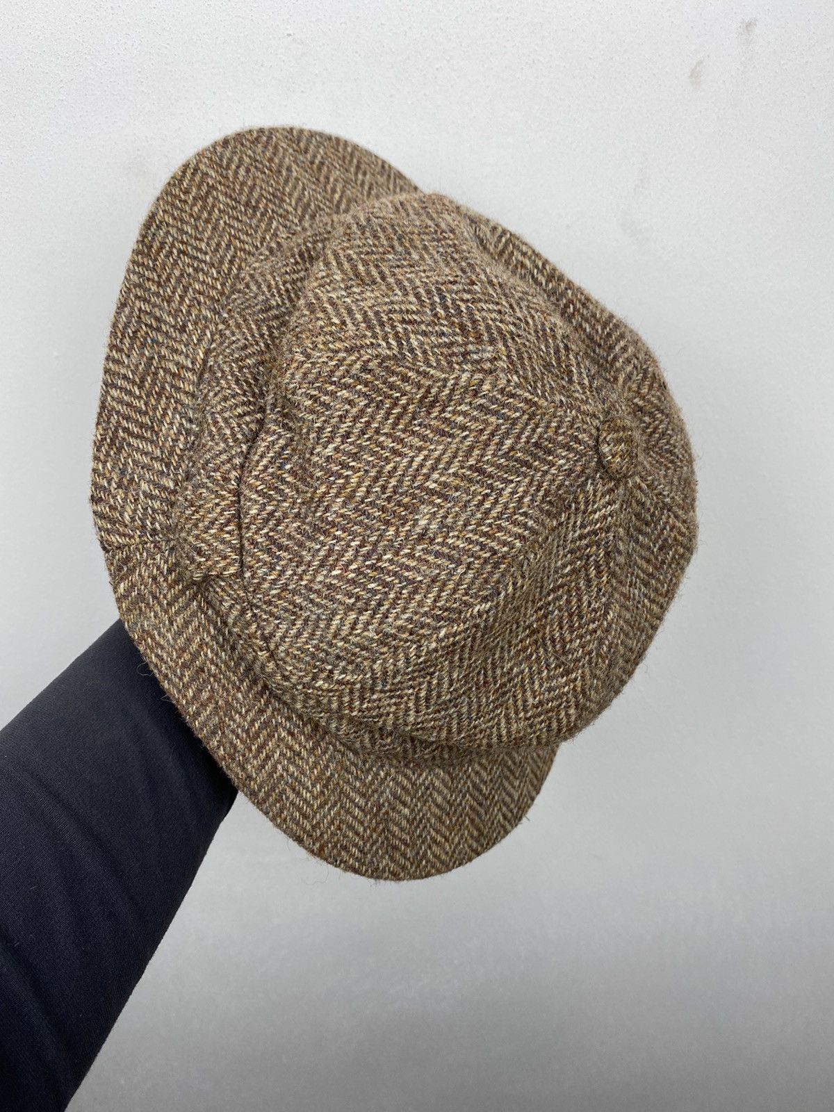 Harris Tweed Harris Tweed Vintage Wool Cap hat Size ONE SIZE - 4 Thumbnail