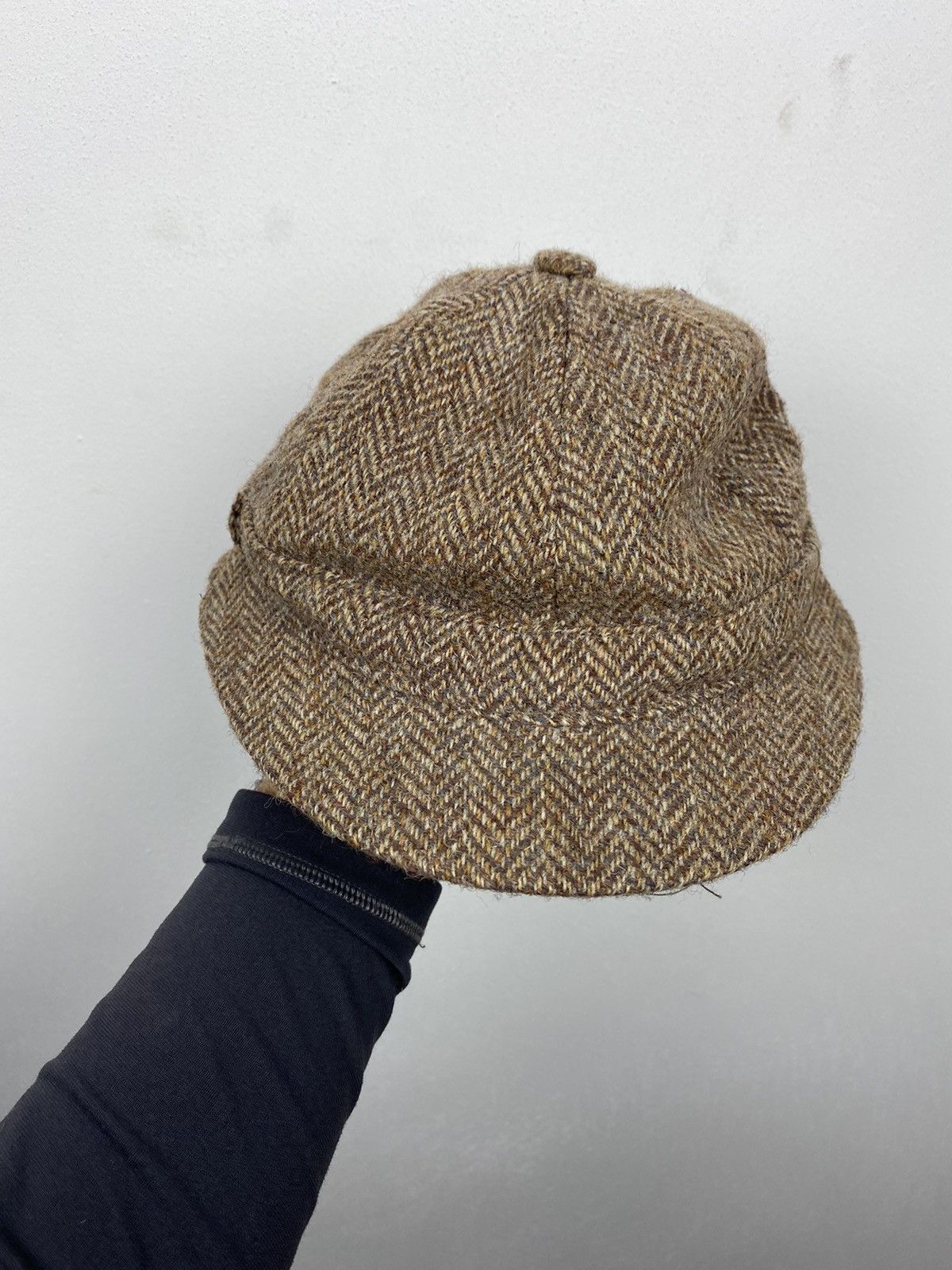 Harris Tweed Harris Tweed Vintage Wool Cap hat Size ONE SIZE - 3 Thumbnail