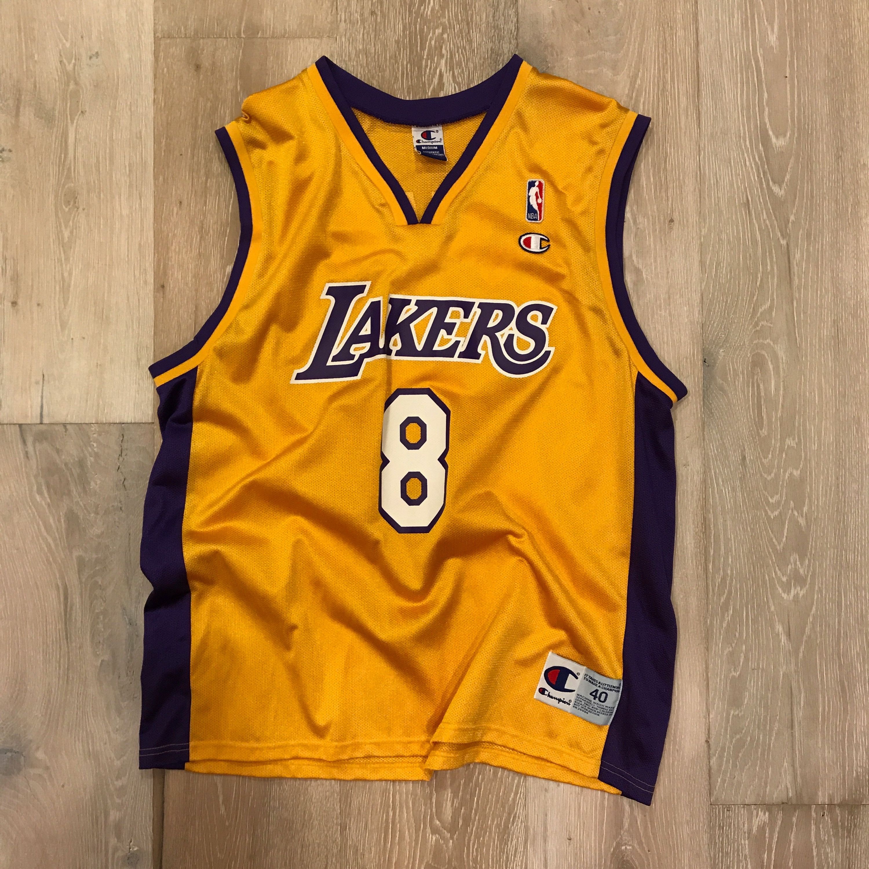 Vintage Kobe Bryant Retro throwback jersey #8 – usemeagain.vintage