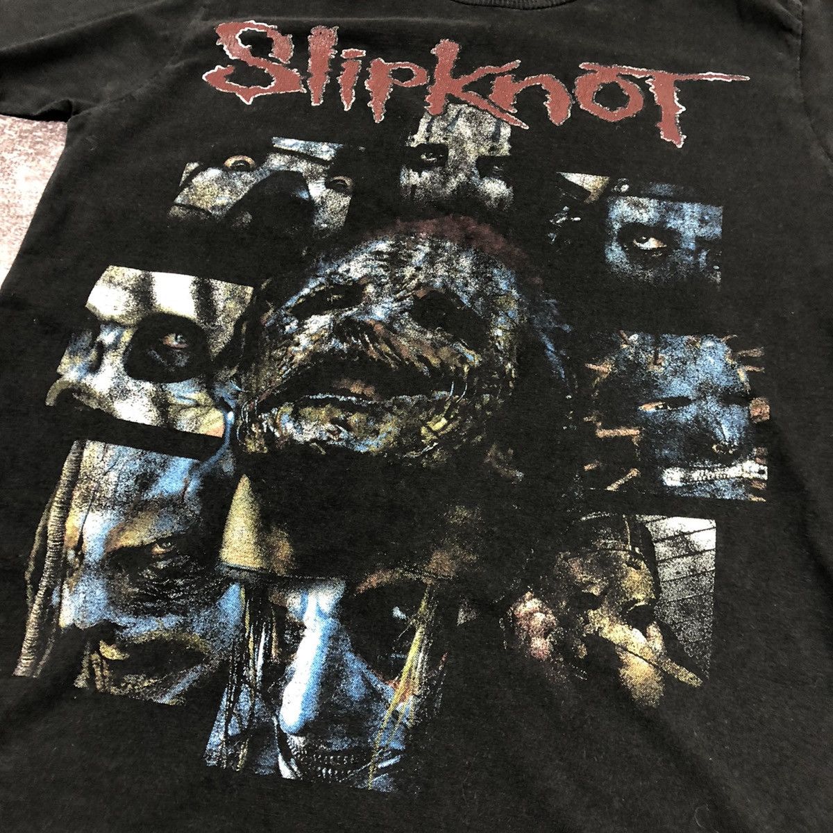 Slipknot Vintage Slipknot All Masks T Shirt Black Size US M / EU 48-50 / 2 - 7 Thumbnail