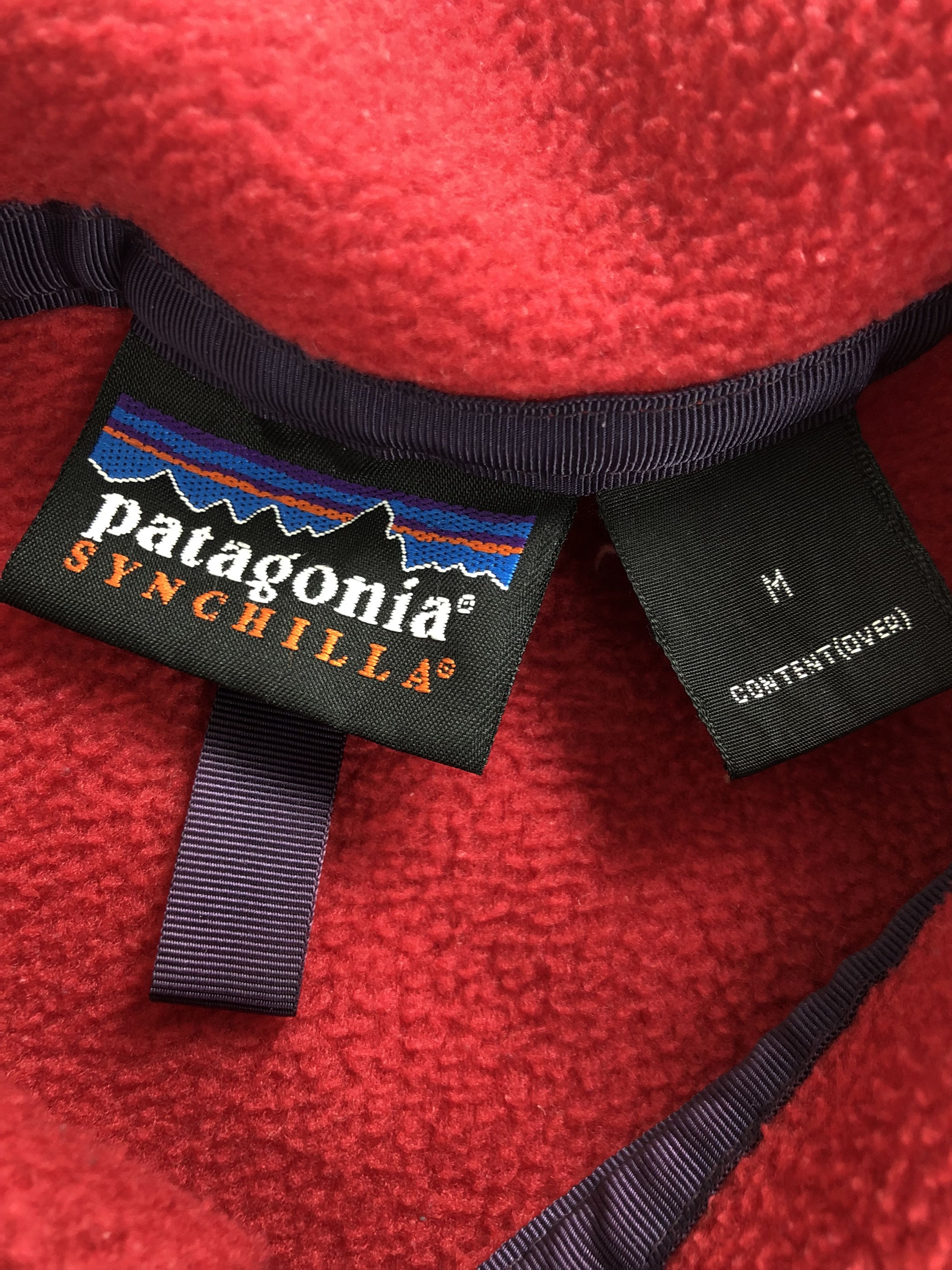 Patagonia Patagonia Synchilla Red Fleece Jacket Size US M / EU 48-50 / 2 - 9 Thumbnail
