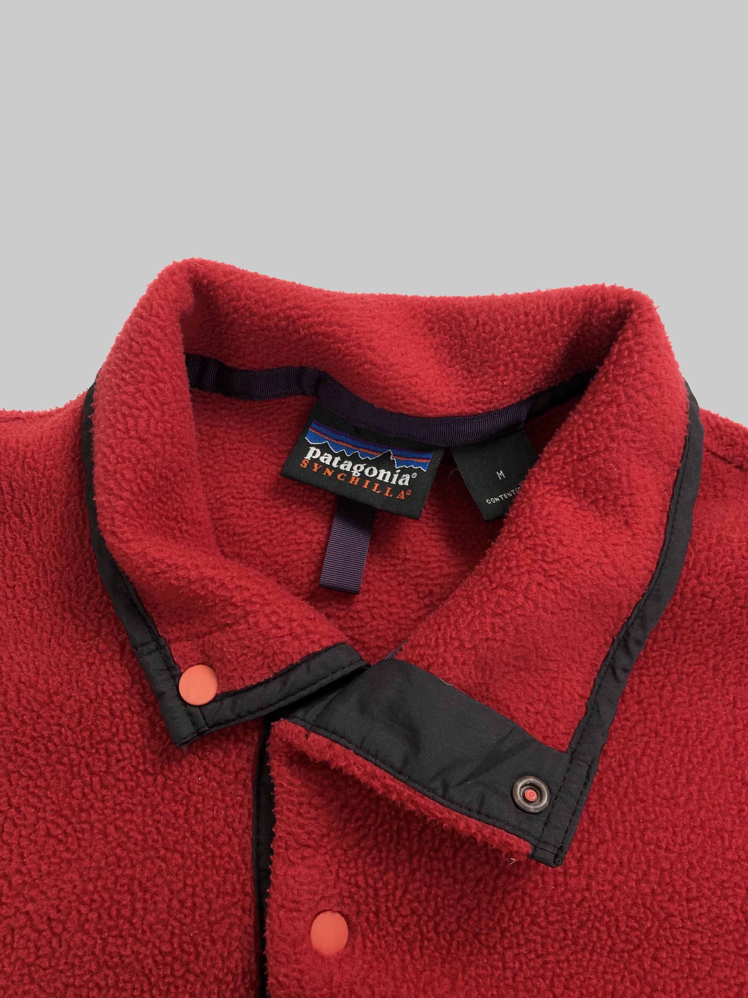 Patagonia Patagonia Synchilla Red Fleece Jacket Size US M / EU 48-50 / 2 - 8 Thumbnail
