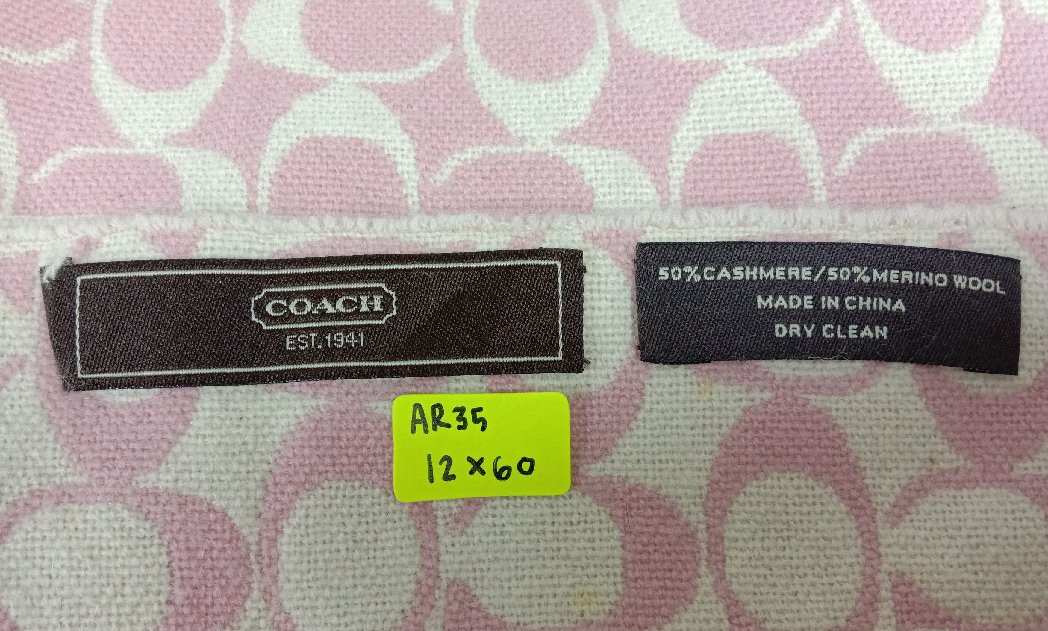 Coach Coach Scarf / Muffler / Wool Size ONE SIZE - 5 Thumbnail