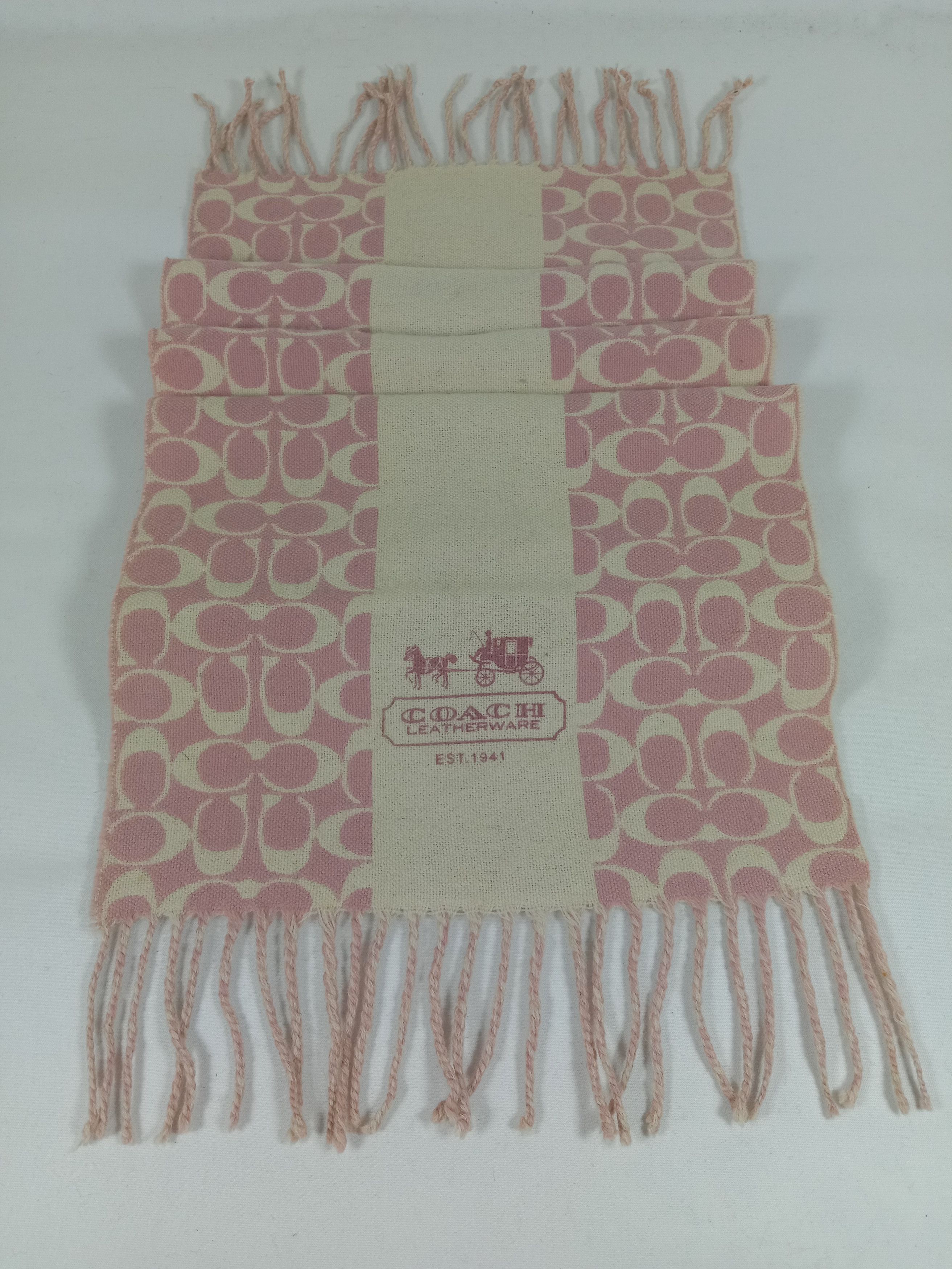 Coach Coach Scarf / Muffler / Wool Size ONE SIZE - 3 Thumbnail