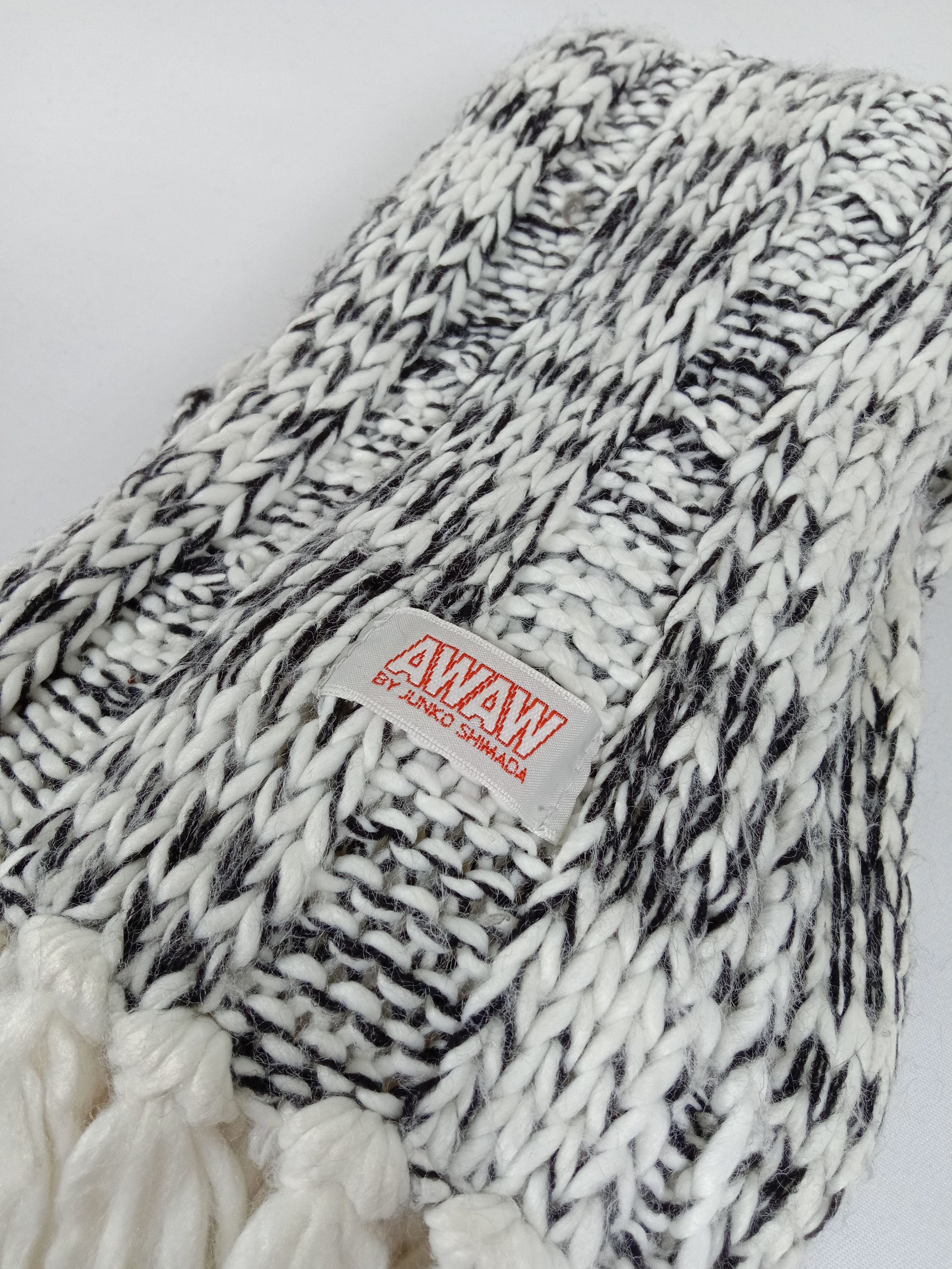 Mr. Junko Junko Shimada Knit Scarf / Muffler / Wool Size ONE SIZE - 1 Thumbnail