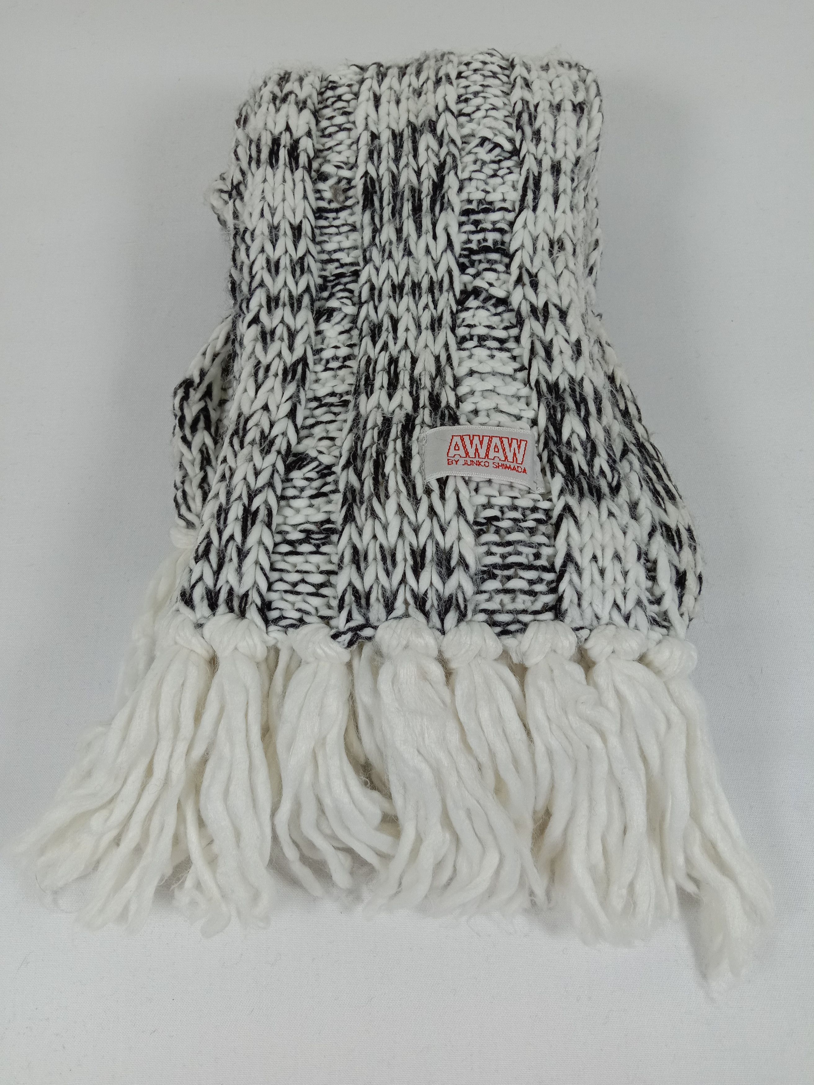 Mr. Junko Junko Shimada Knit Scarf / Muffler / Wool Size ONE SIZE - 4 Thumbnail