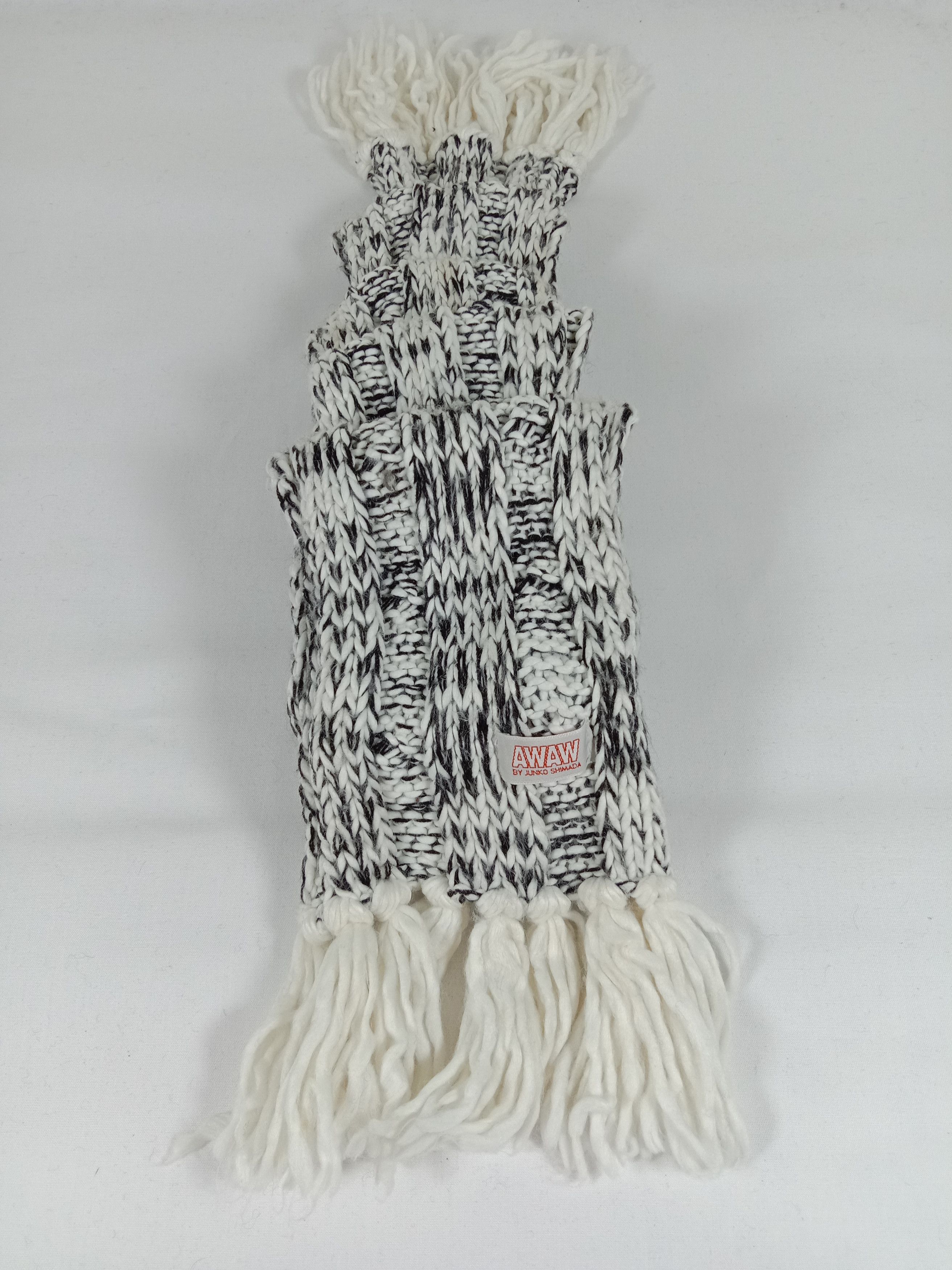 Mr. Junko Junko Shimada Knit Scarf / Muffler / Wool Size ONE SIZE - 3 Thumbnail